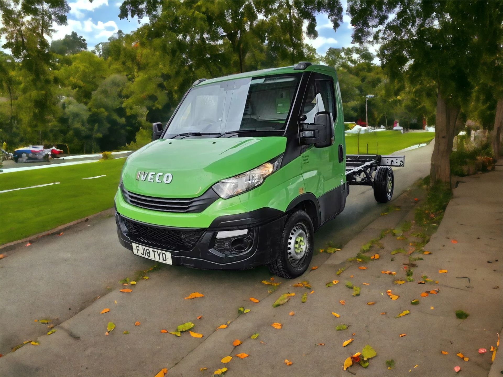 IVECO DAILY 35S12 AUTOEURO6 2018 CHASSIS CAB