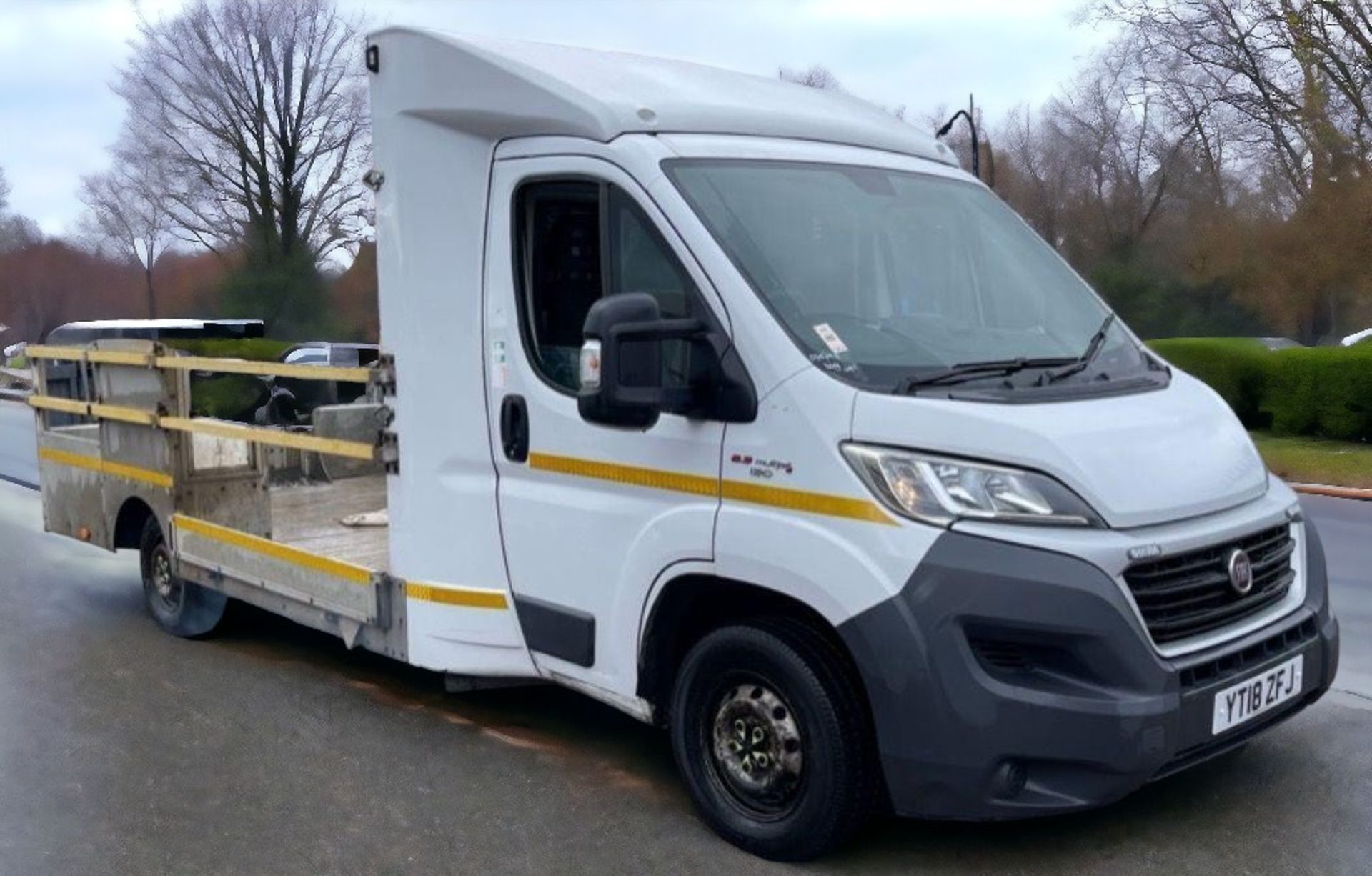 2018-18 REG FIAT DUCATO 35 MULTIJET LWB DROPSIDE -HPI CLEAR -READY TO WORK !