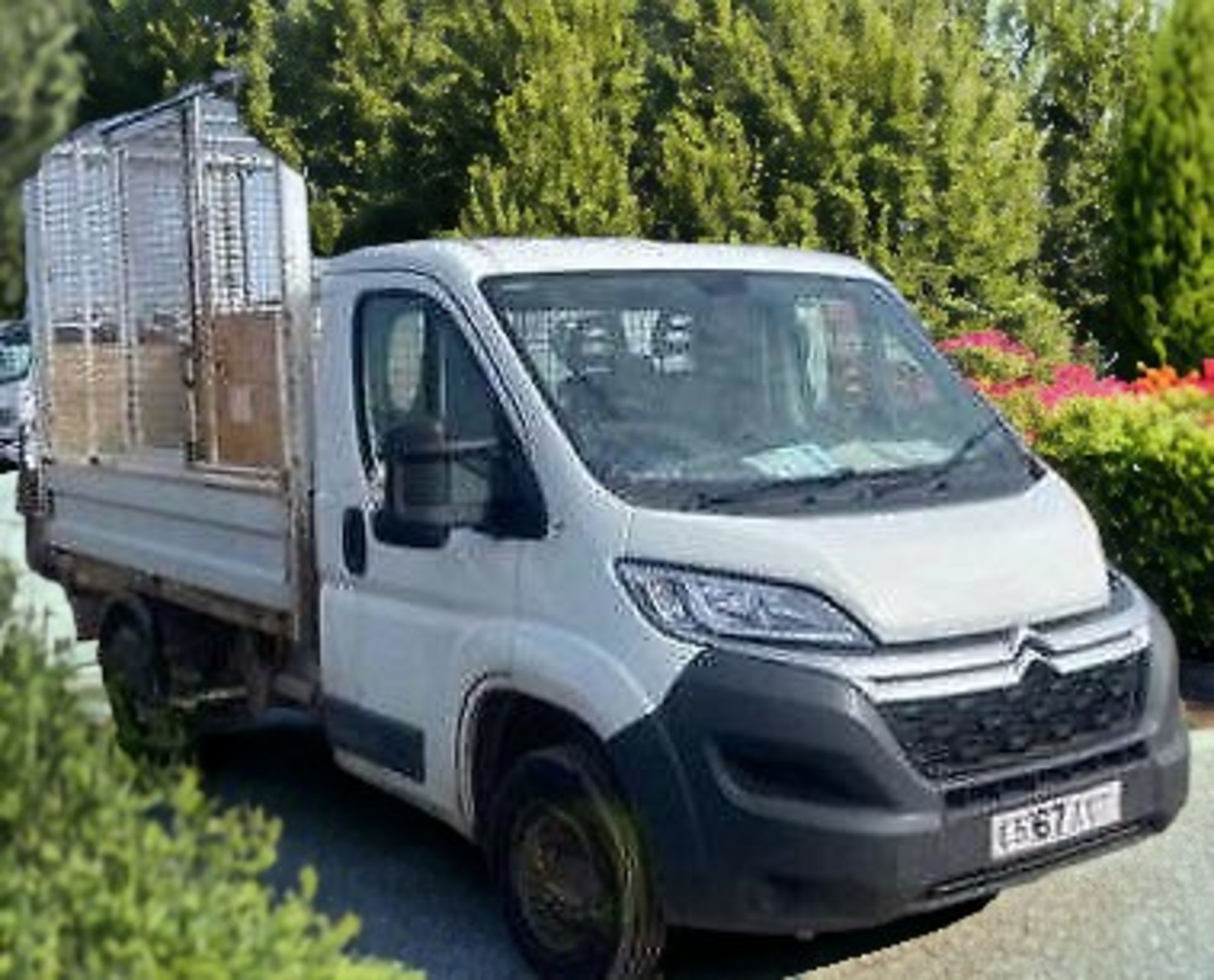 2017 CITROEN RELAY CAGE TIPPER - NON RUNNER - Image 2 of 13