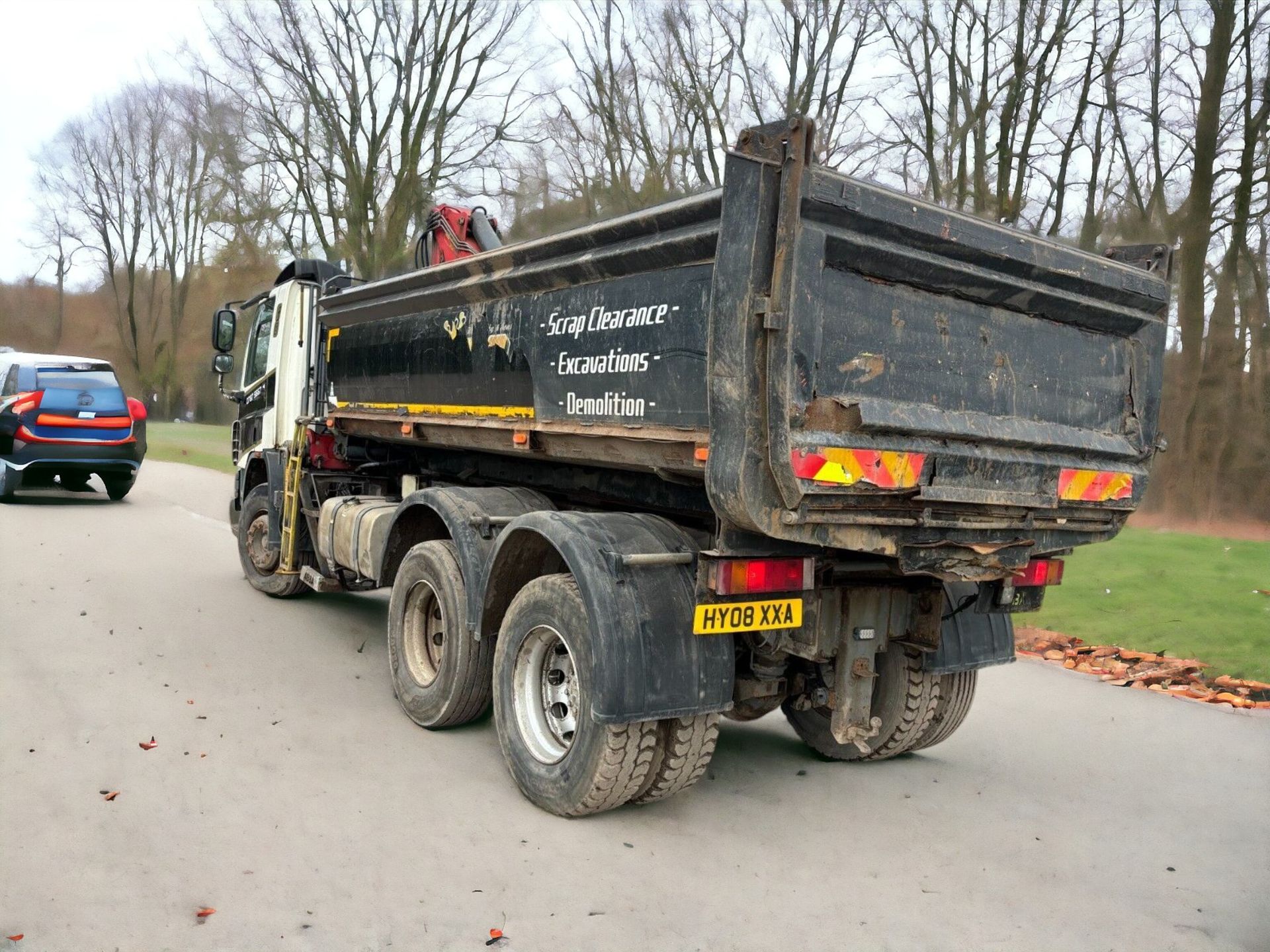 2008 DAF CF75 310 GRABWAGON WITH PALFINGER EPSILON CRANE - Image 4 of 19