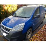 2018 PEUGEOT PARTNER HDI PANEL VAN - SPACIOUS AND VERSATILE **SPARES OR REPAIRS**