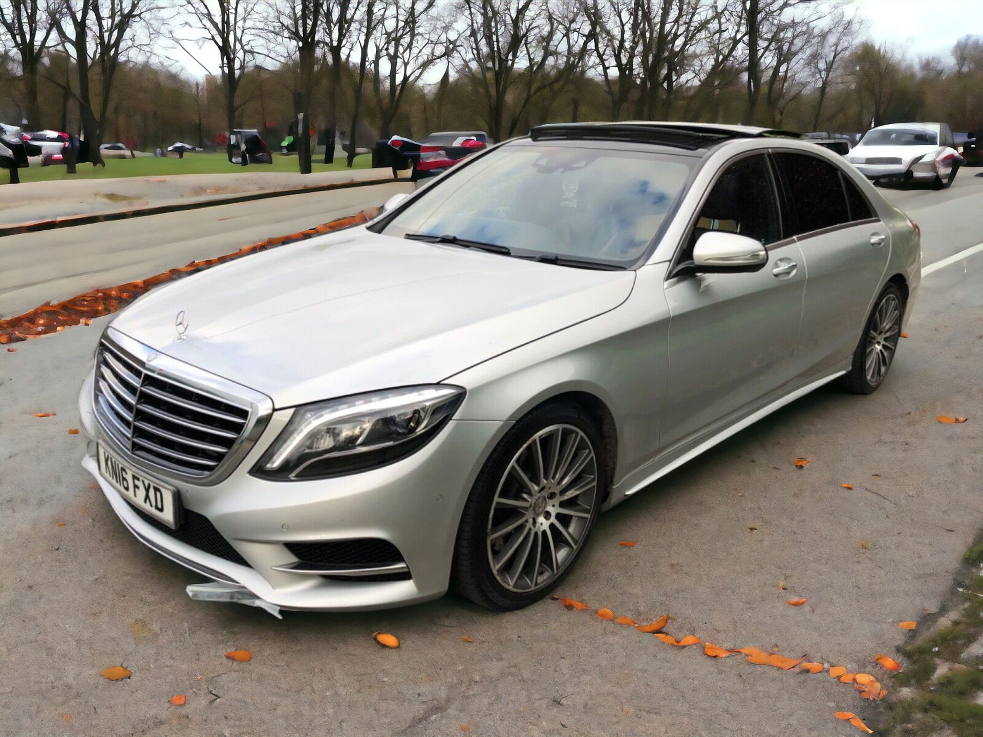 2016/16 MERCEDES-BENZ S-CLASS 3.0 350 D L AMG LINE EXECUTIVE PREMIUM >>--NO VAT ON HAMMER--<< - Image 17 of 20