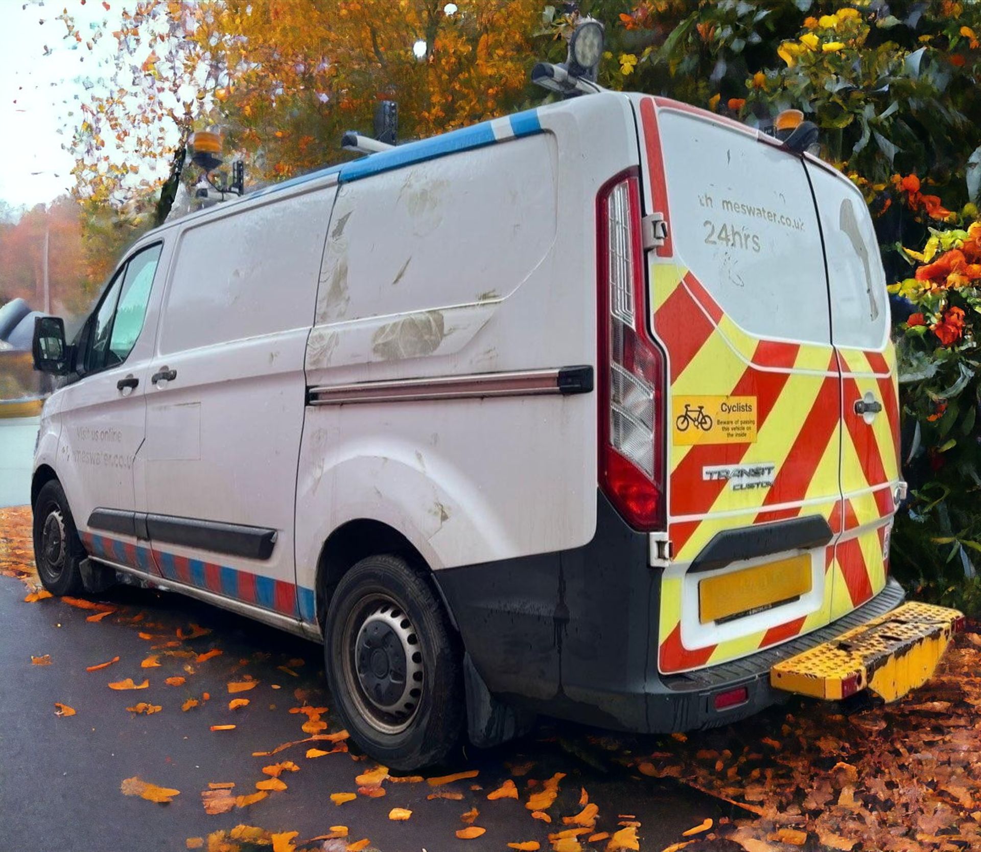 * SPARES OR REPAIRS * 2017 FORD TRANSIT CUSTOM SWB L1 PANEL VAN - Image 2 of 5