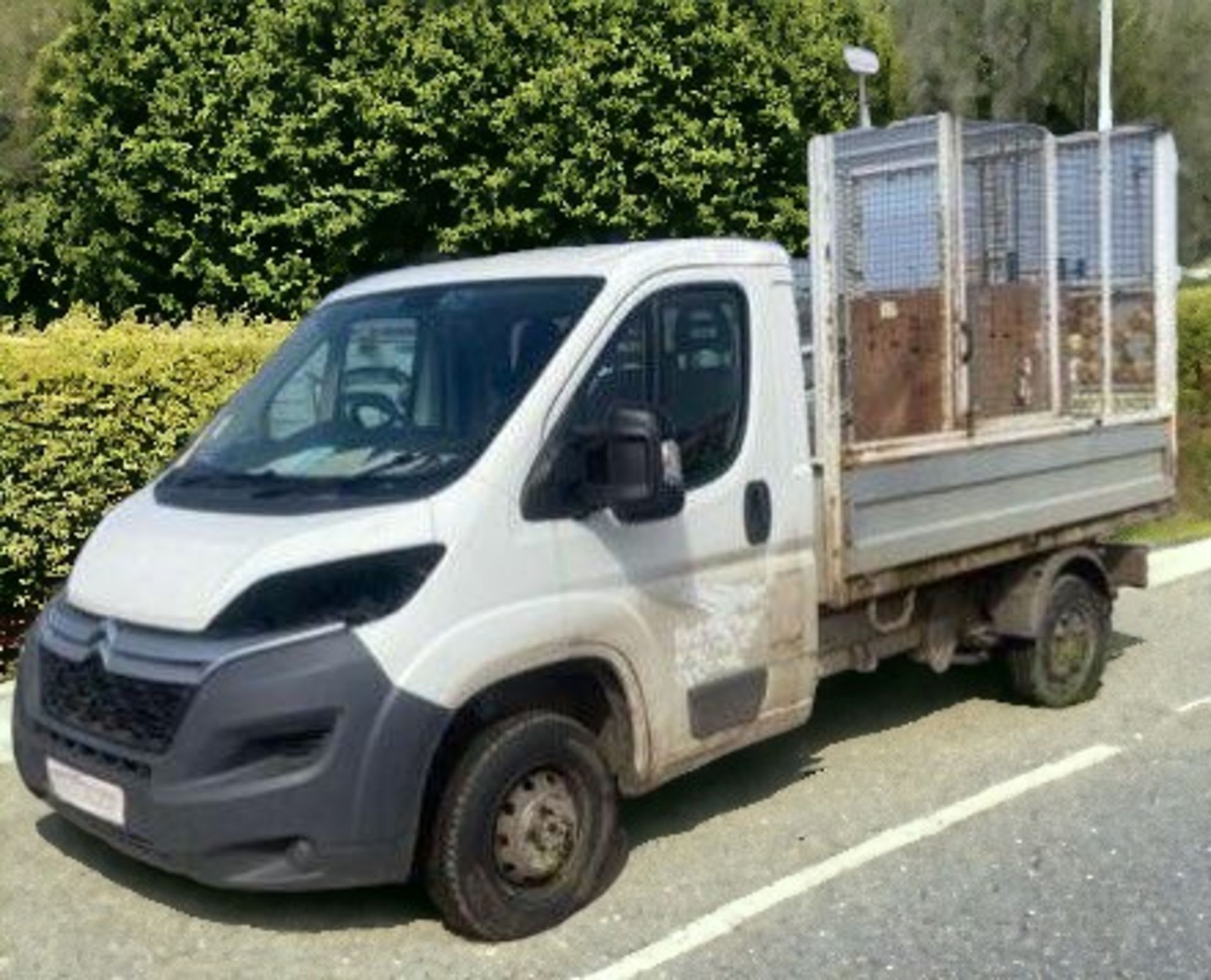 2017 CITROEN RELAY CAGE TIPPER - NON RUNNER