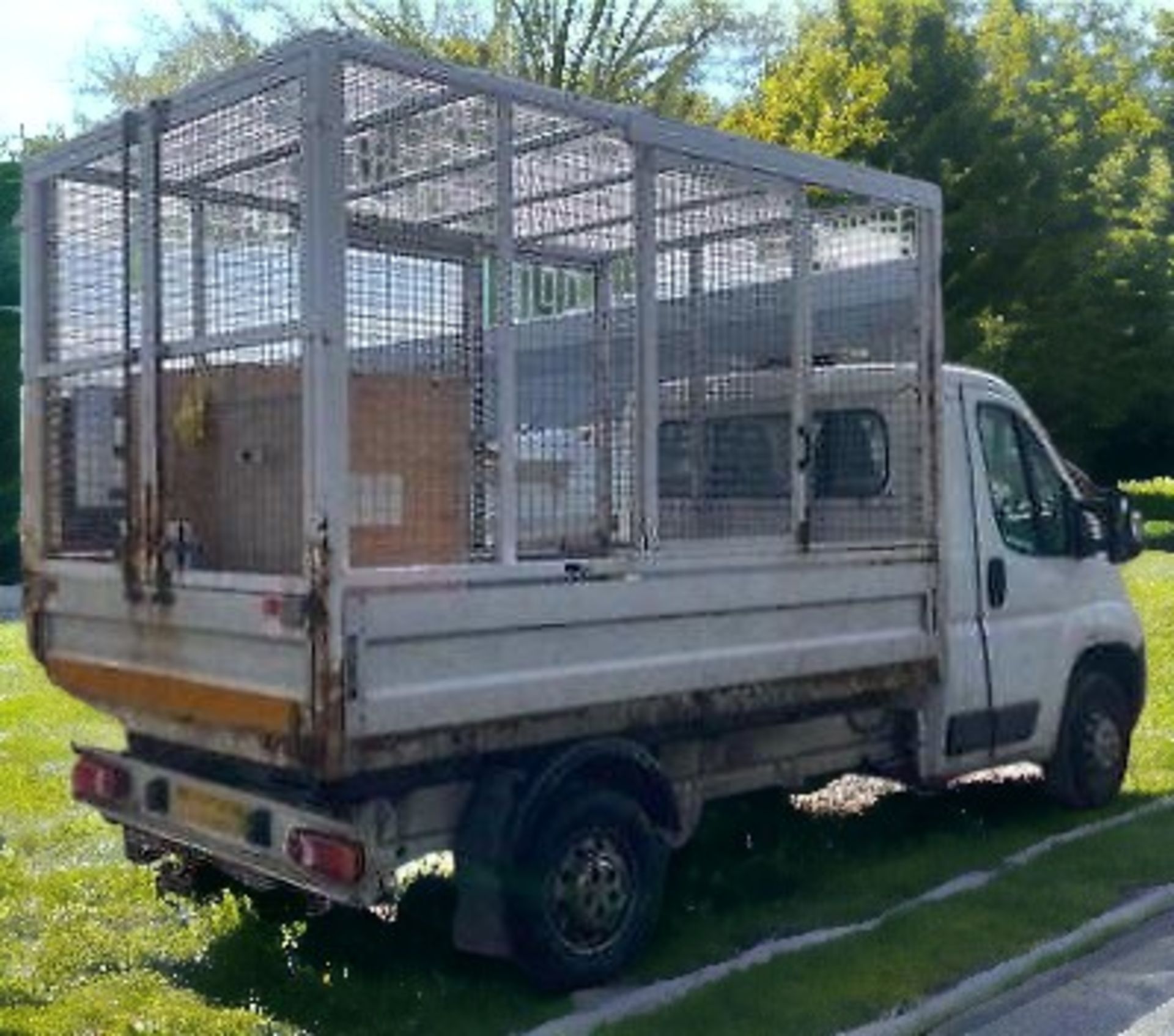 2017 CITROEN RELAY CAGE TIPPER - NON RUNNER - Image 3 of 13