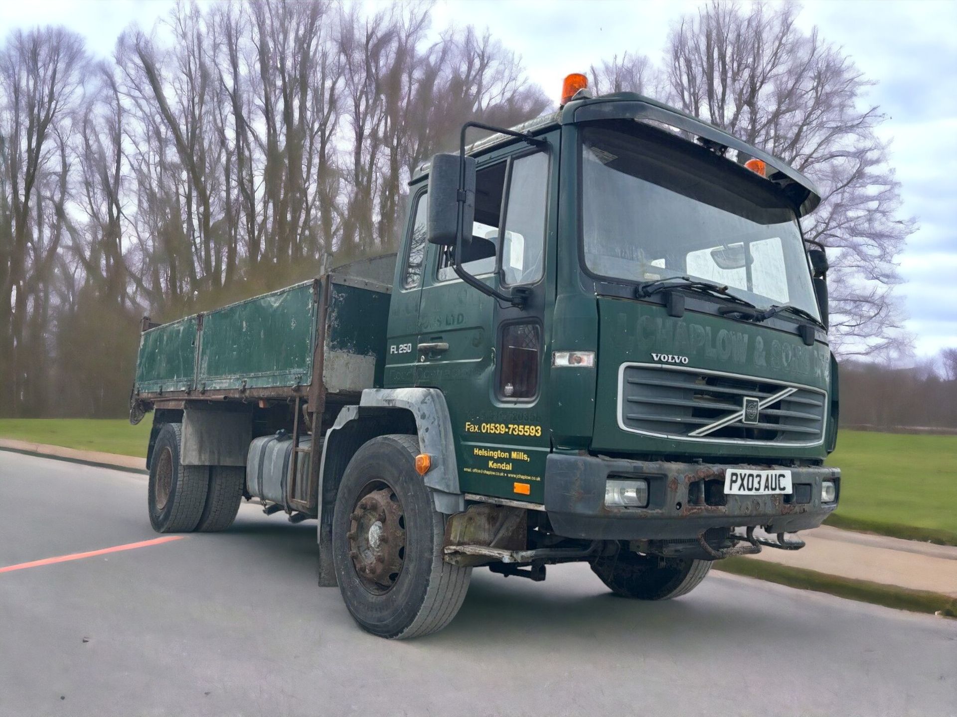 2003 VOLVO FL6 ALUMINIUM DROPSIDE TIPPER