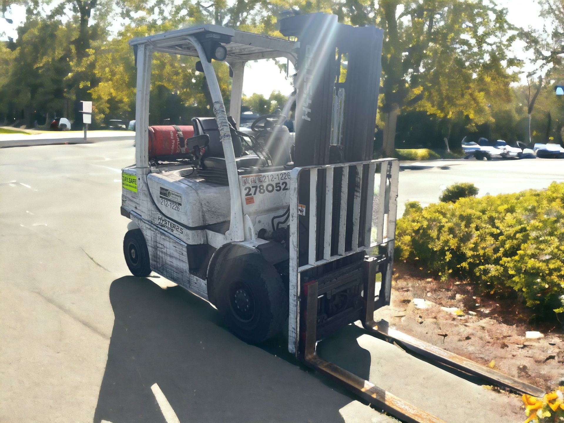 HYSTER LPG FORKLIFT - MODEL H2.5FT (2012) - Image 3 of 6