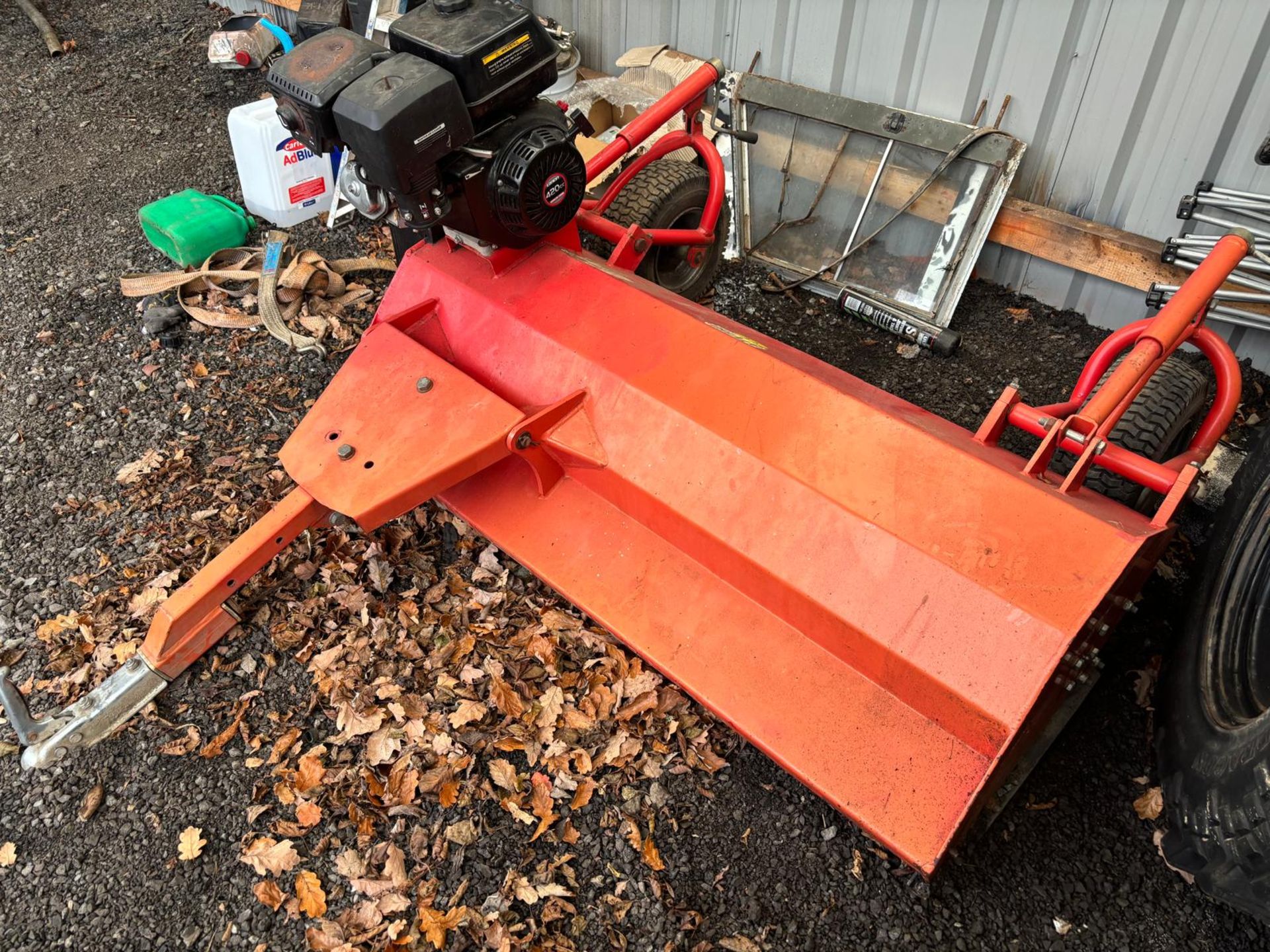 HIGH-PERFORMANCE ATV QUAD BIKE FLAIL MOWER: 4.5FT WIDE, 420CC ENGINE - EXCELLENT CONDITION! - Image 6 of 7