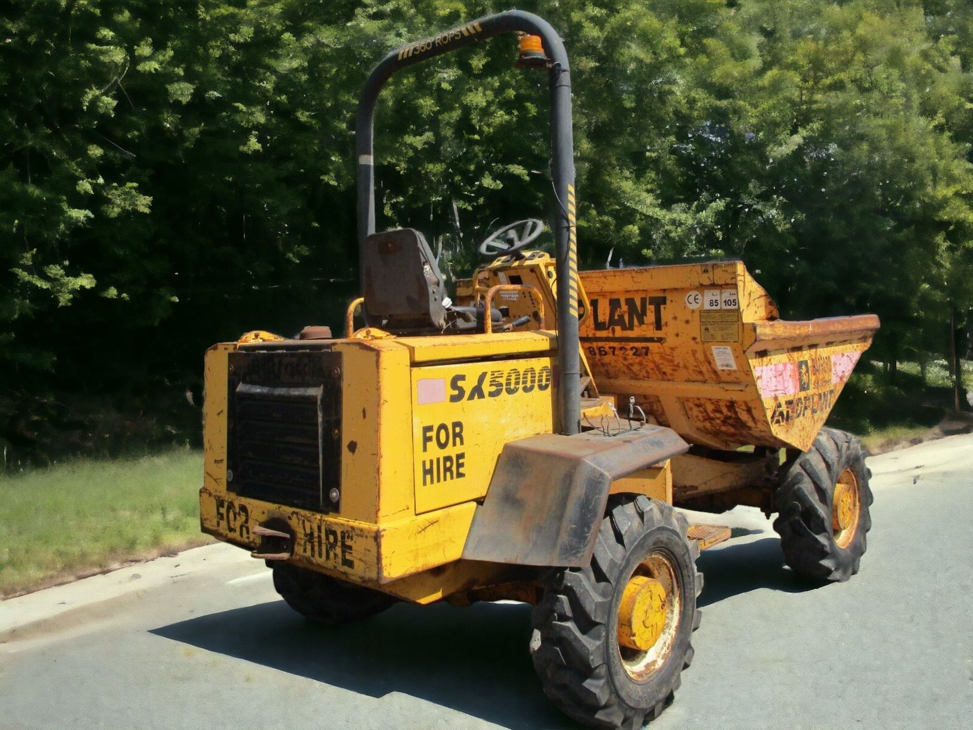 BARFORD 5 TON DUMPER - Image 8 of 11