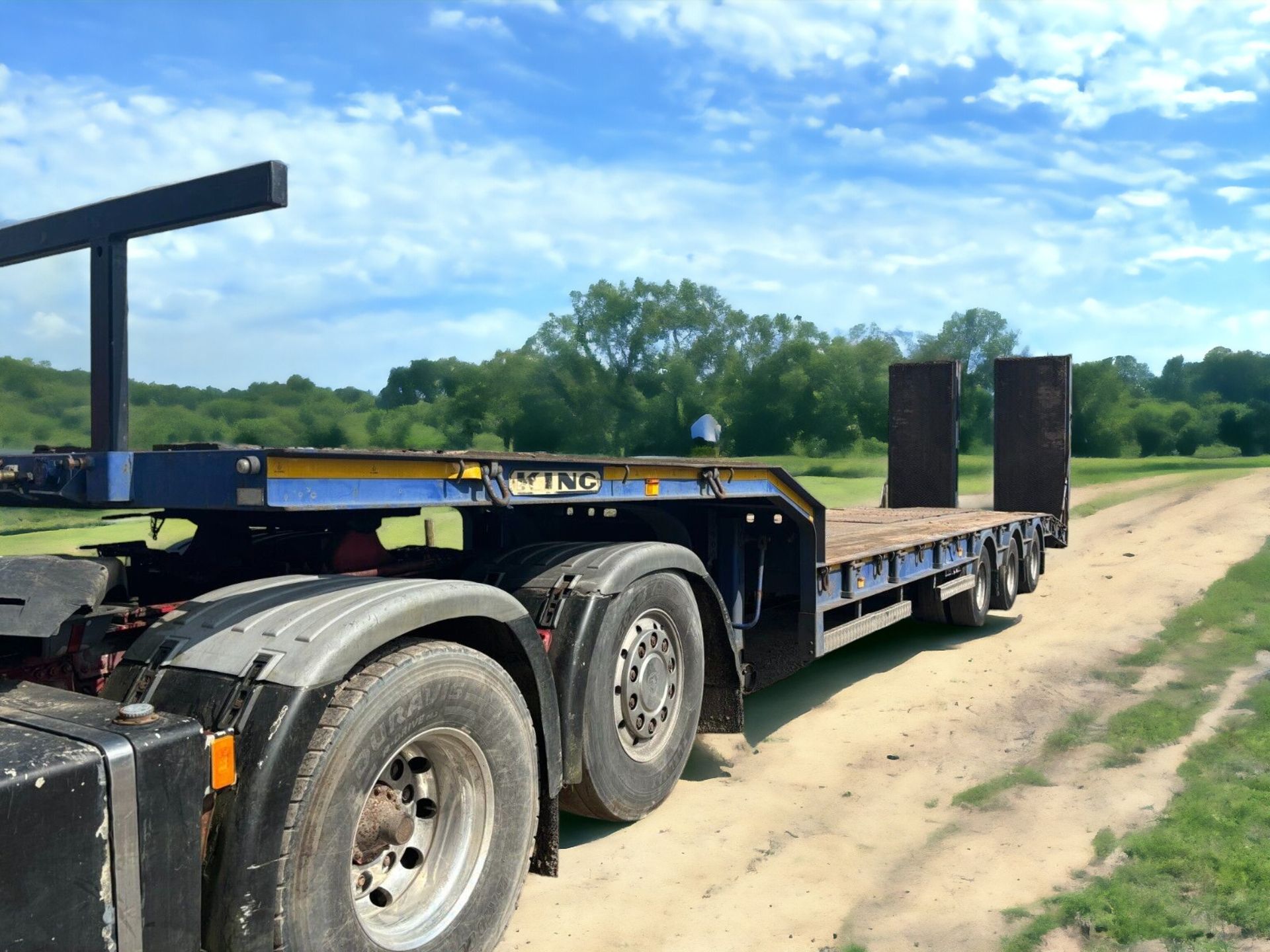 2002 KING GTS44 LOW LOADER TRAILER