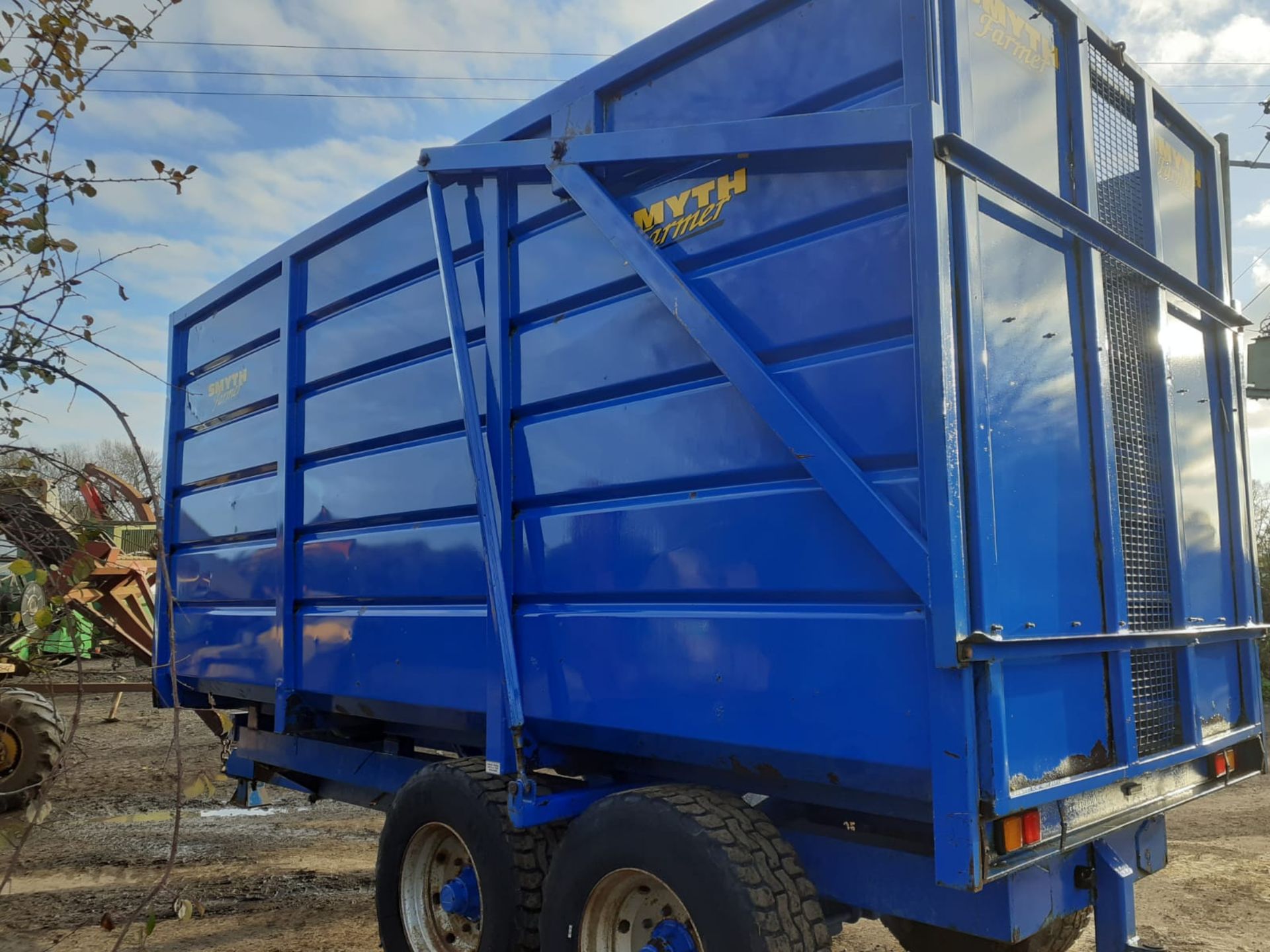 SMYTH 14 TON SILAGE TRAILER’S. - Image 5 of 7