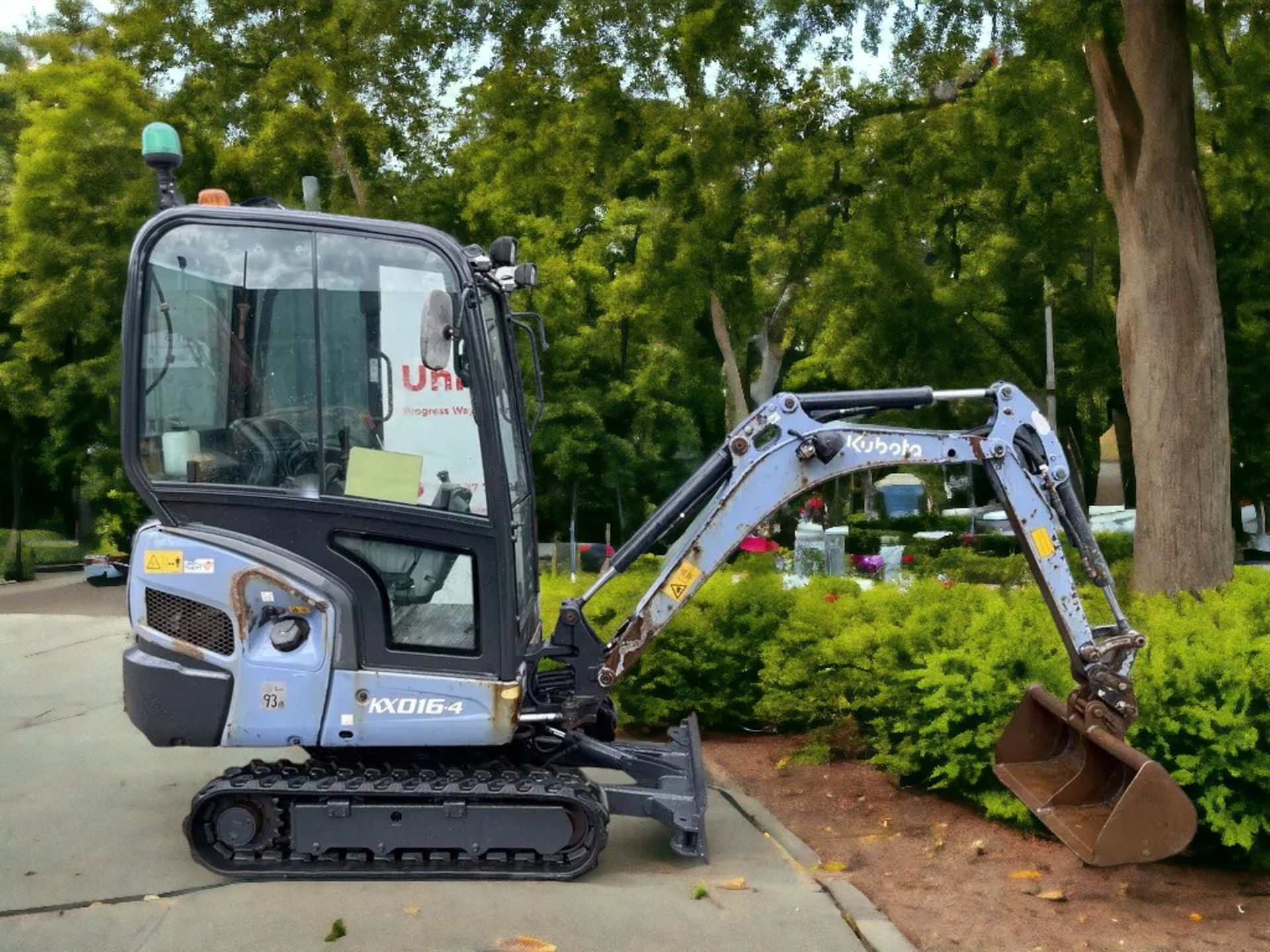 (2016) KUBOTA KX016-4 MINI EXCAVATO - Image 6 of 13