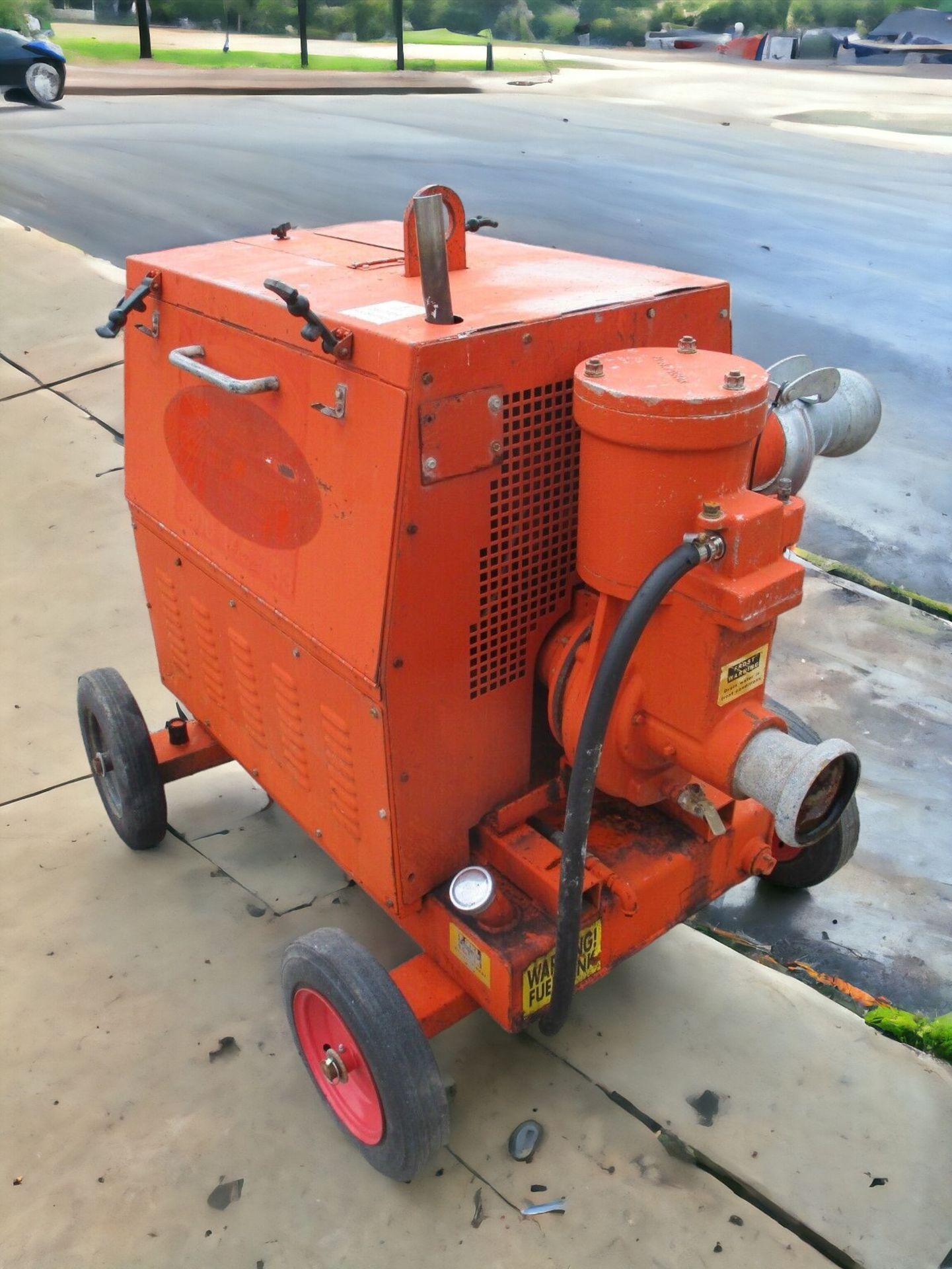 3-INCH WATER PUMP WITH KUBOTA ELECTRIC START DIESEL ENGINE - Image 3 of 8