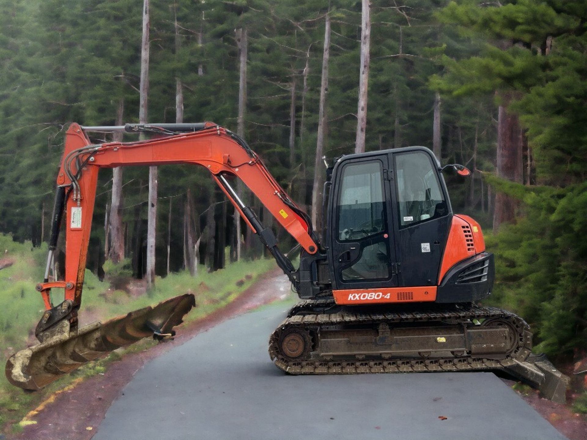 2016 KUBOTA KX080-4 MIDI EXCAVATOR - VERSATILE, RELIABLE, AND READY FOR ACTION - Image 3 of 11