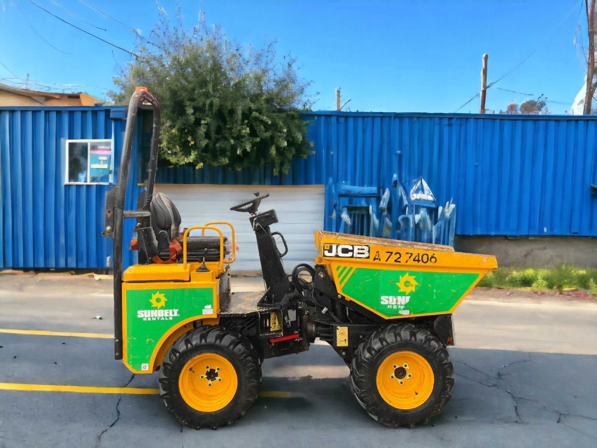 2016 JCB 1THT 1 TON HIGH TIP DUMPER - LOW HOURS, HIGH CAPABILITY