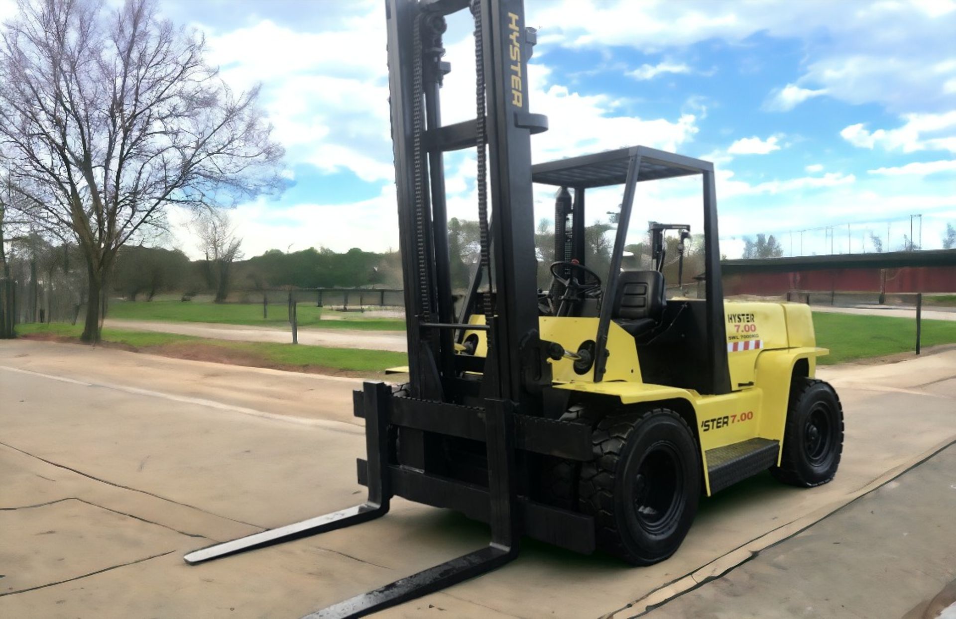 HYSTER H7.00XL ,7 TON DIESEL FORKLIFT - Image 5 of 11