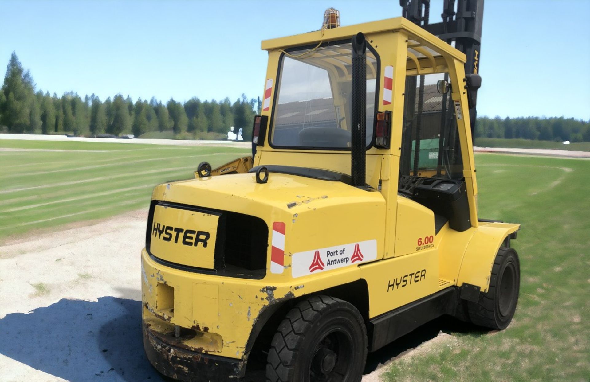 HYSTER H6.00 XM 6 TON DIESEL FORKLIFT - Image 7 of 11