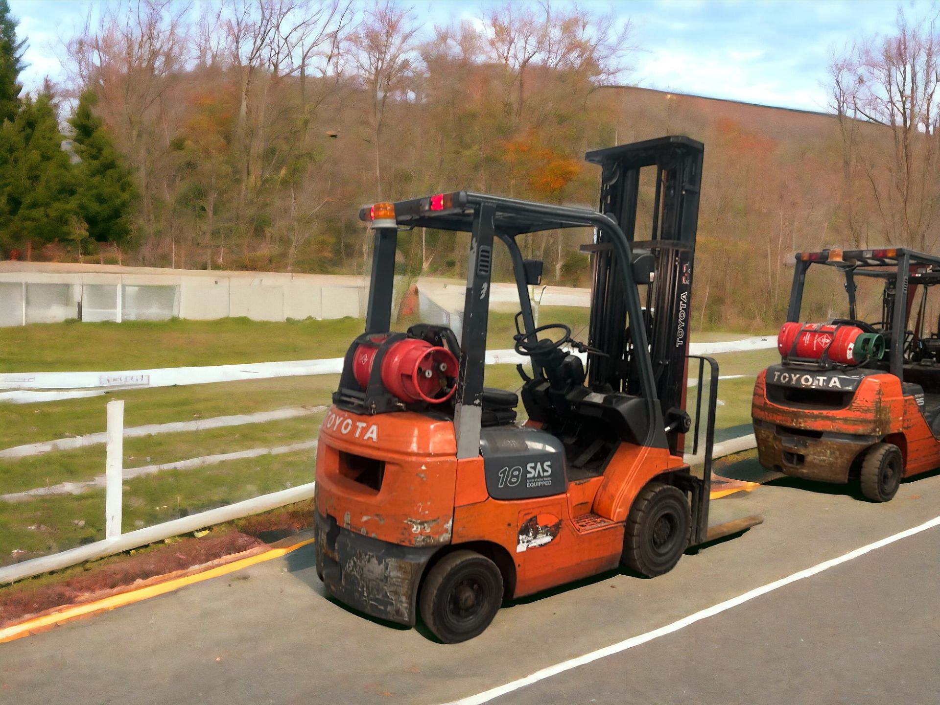 TOYOTA 42-7FGF18 LPG FORKLIFT - 2004 - Image 6 of 6