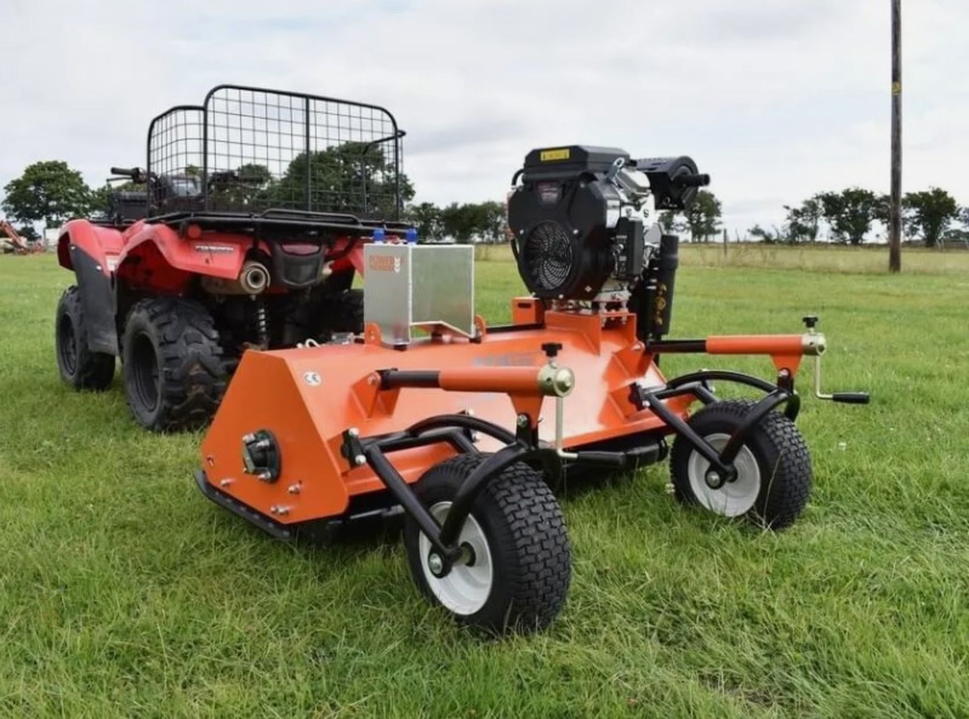 POWER-UP ATV UTV TOWABLE FLAIL MOWE - Image 4 of 10