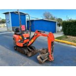 COMPACT POWERHOUSE: 2018 KUBOTA K008-3 MICRO EXCAVATOR