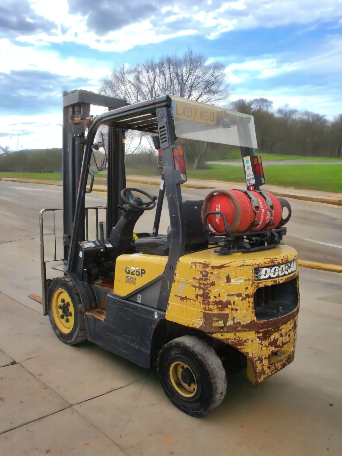 2007 DOOSAN G25P-3 FORKLIFT - Image 12 of 13