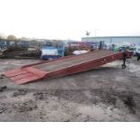 THORWORLD CONTAINER LOADING RAMP WITH 10,000 KG CAPACITY