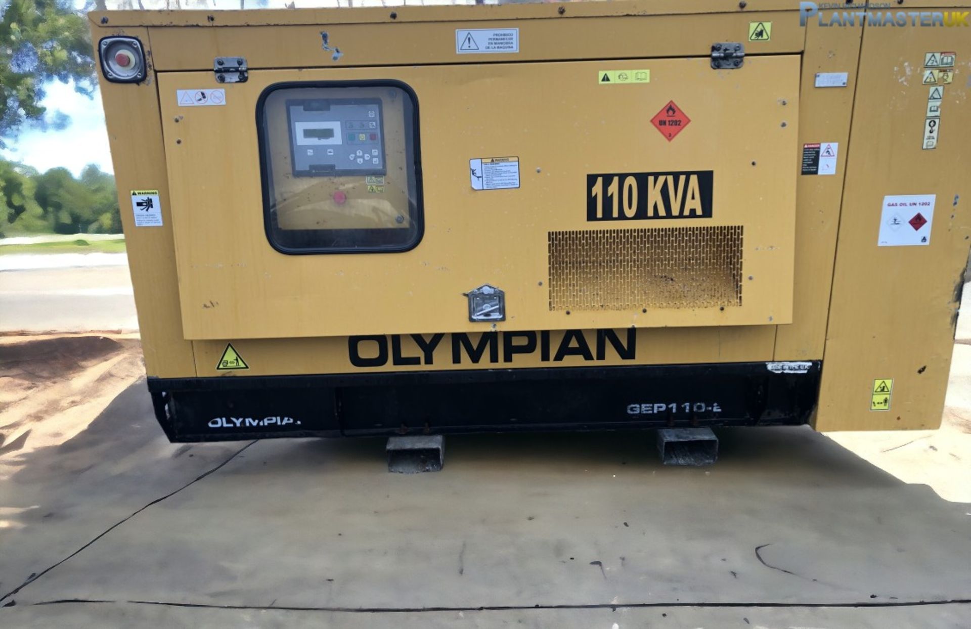 CAT OLYMPIAN 100 KVA SUPER SILENT GENERATOR - Image 5 of 9