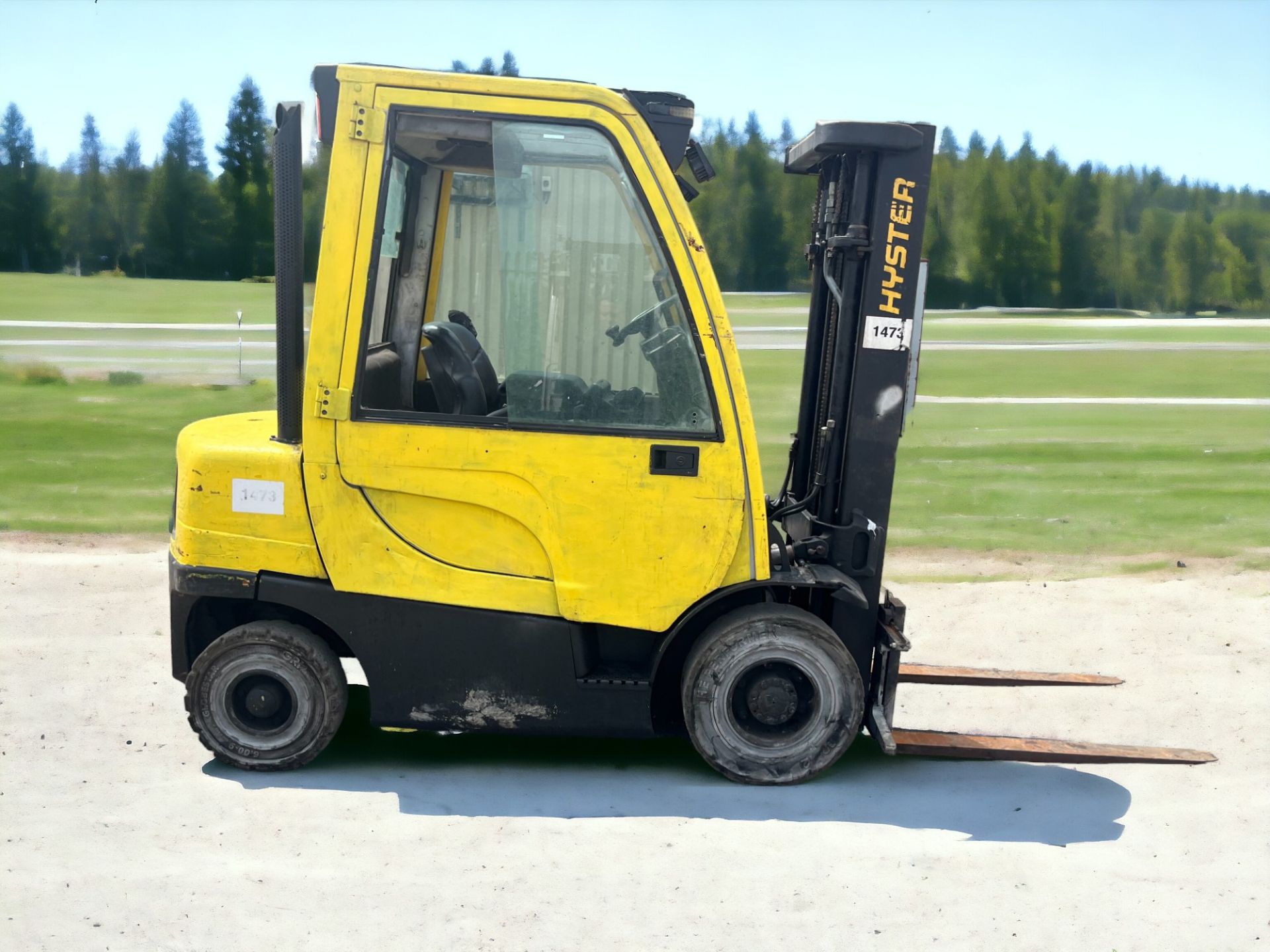 2008 - YEAR - HYSTER H2.5FT DIESEL FORKLIFT