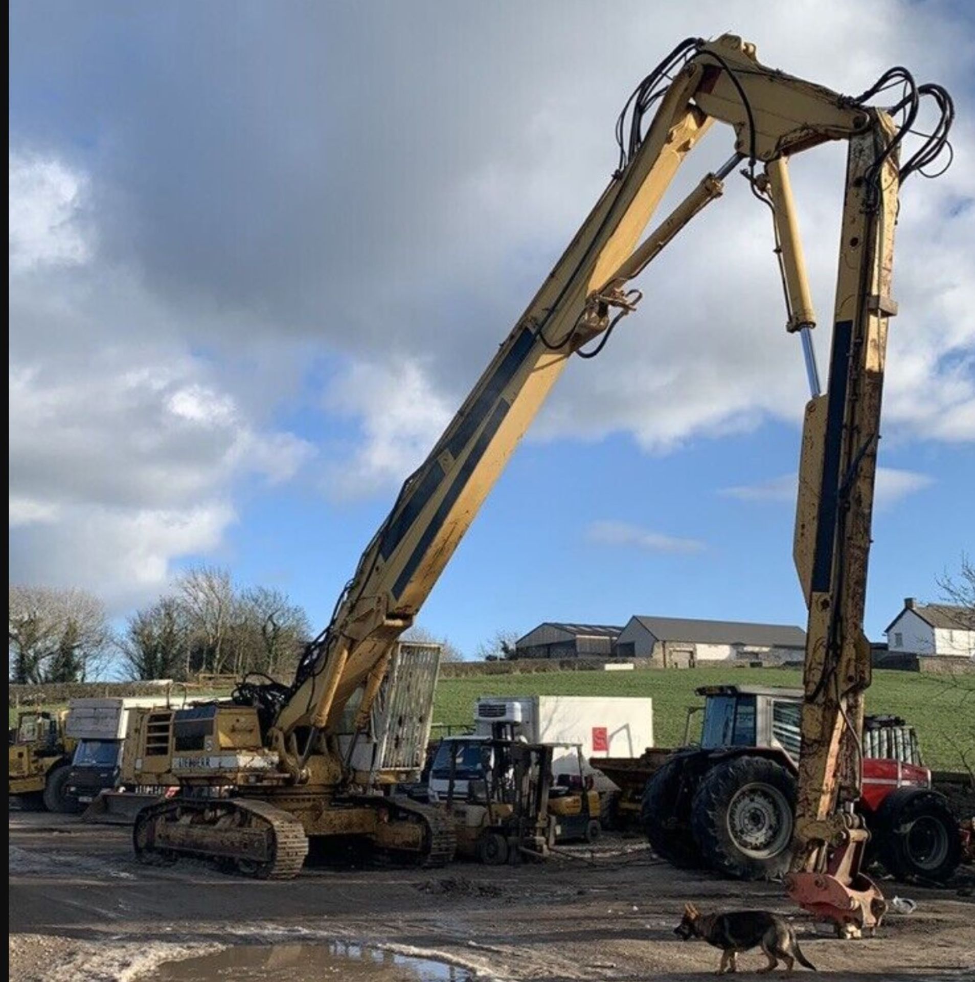 LIEBHERR R954 3 STAGE BOOM ARM DEMOLITION TRACKED EXCAVATOR