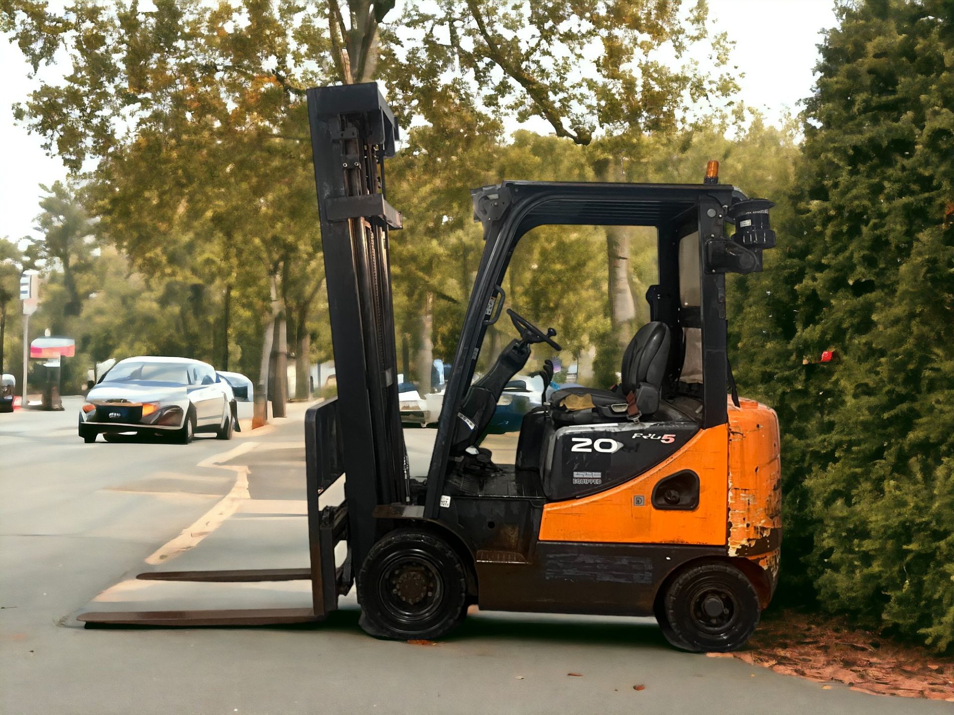 DOOSAN DIESEL FORKLIFT - MODEL D20SC-5 (2012)