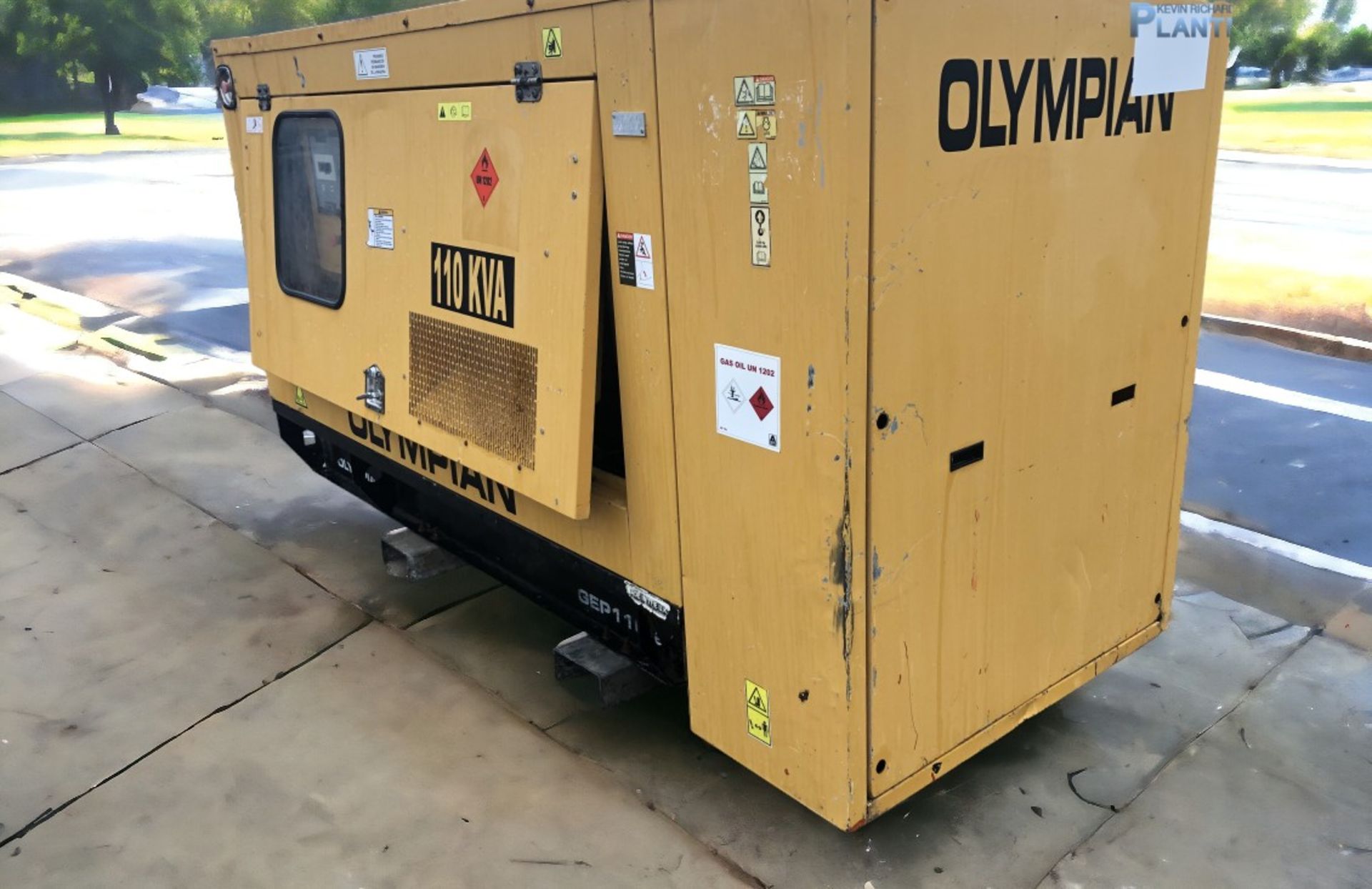 CAT OLYMPIAN 100 KVA SUPER SILENT GENERATOR - Image 3 of 9