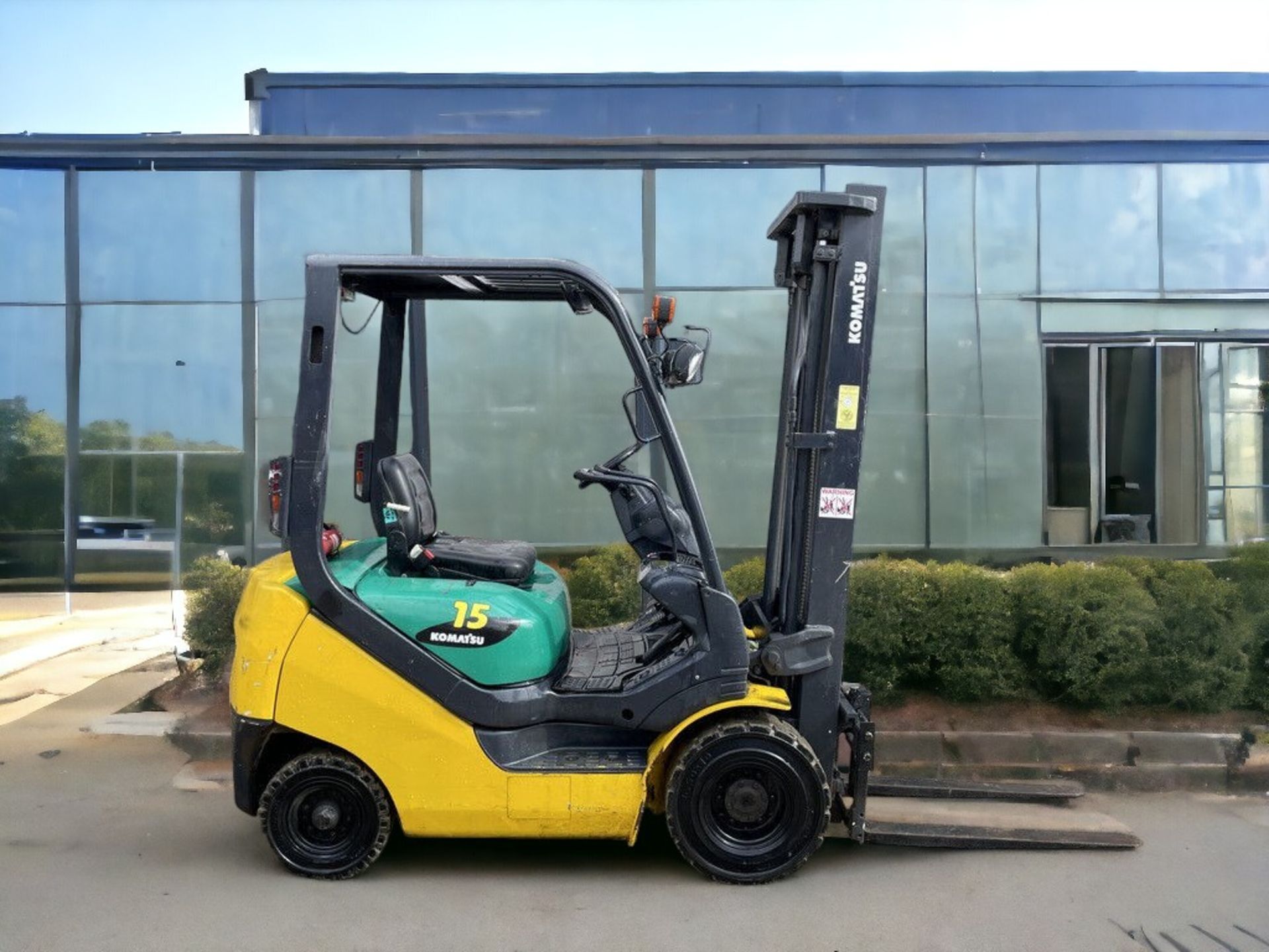 2008 KOMATSU FD15T-20R DIESEL FORKLIFT