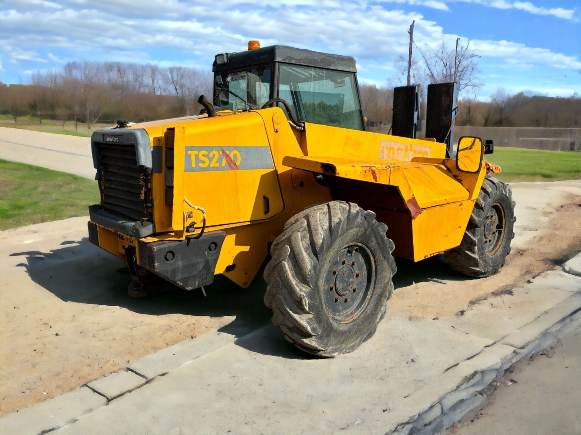 MATBRO TS270 TELESCOPIC HANDLER TELEHANDLER FORKLIFT - Image 3 of 14