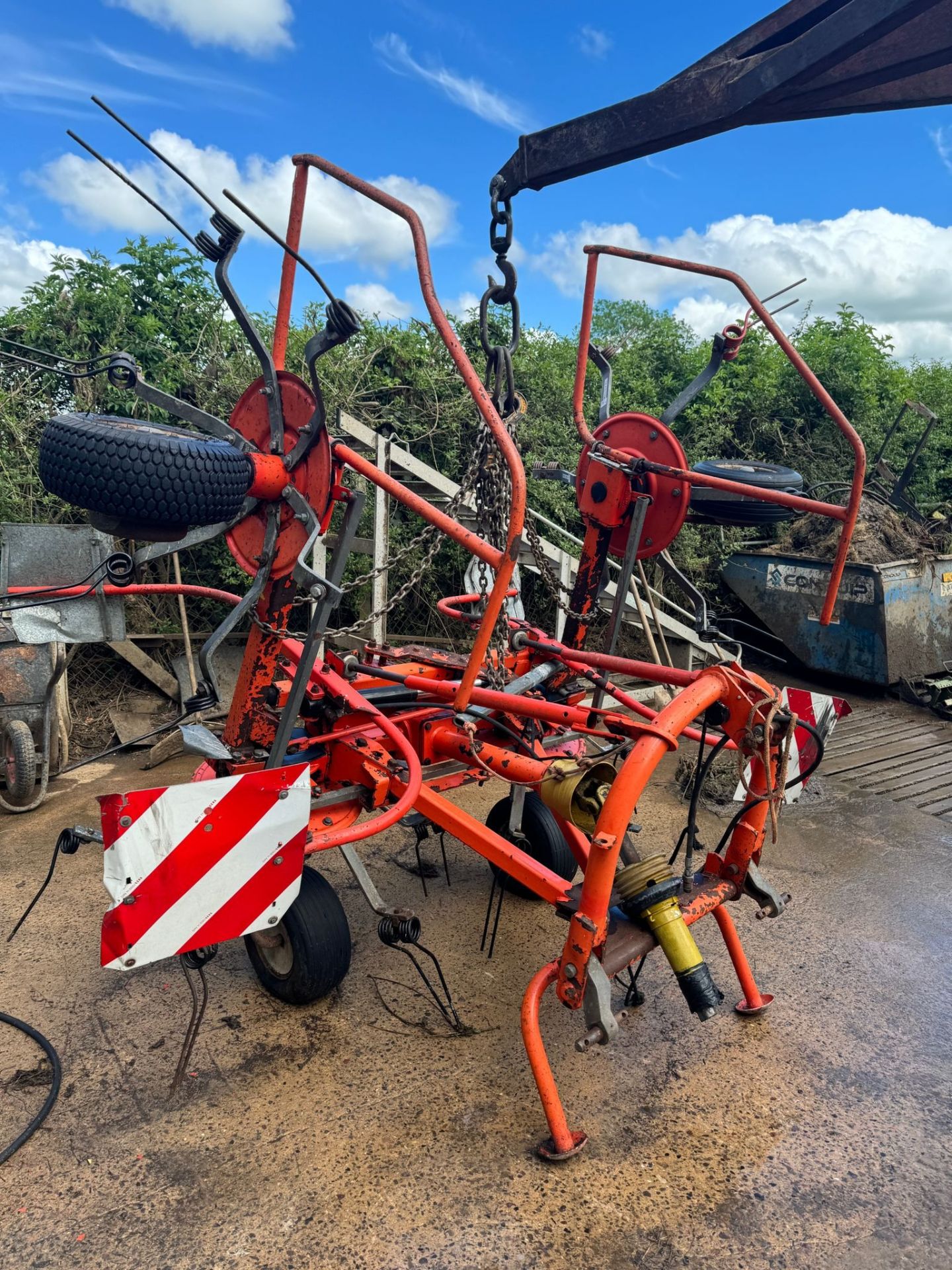 FELLA 4 ROTOR TEDDER - Image 3 of 4