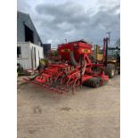 KRM 3M POWER HARROW & AIR SEEDER COMBINATION DRILL