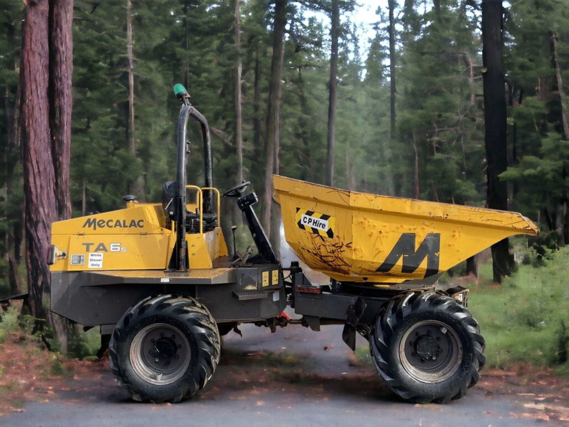 2018 MECALAC TA6S 6 TON SWIVEL DUMPER