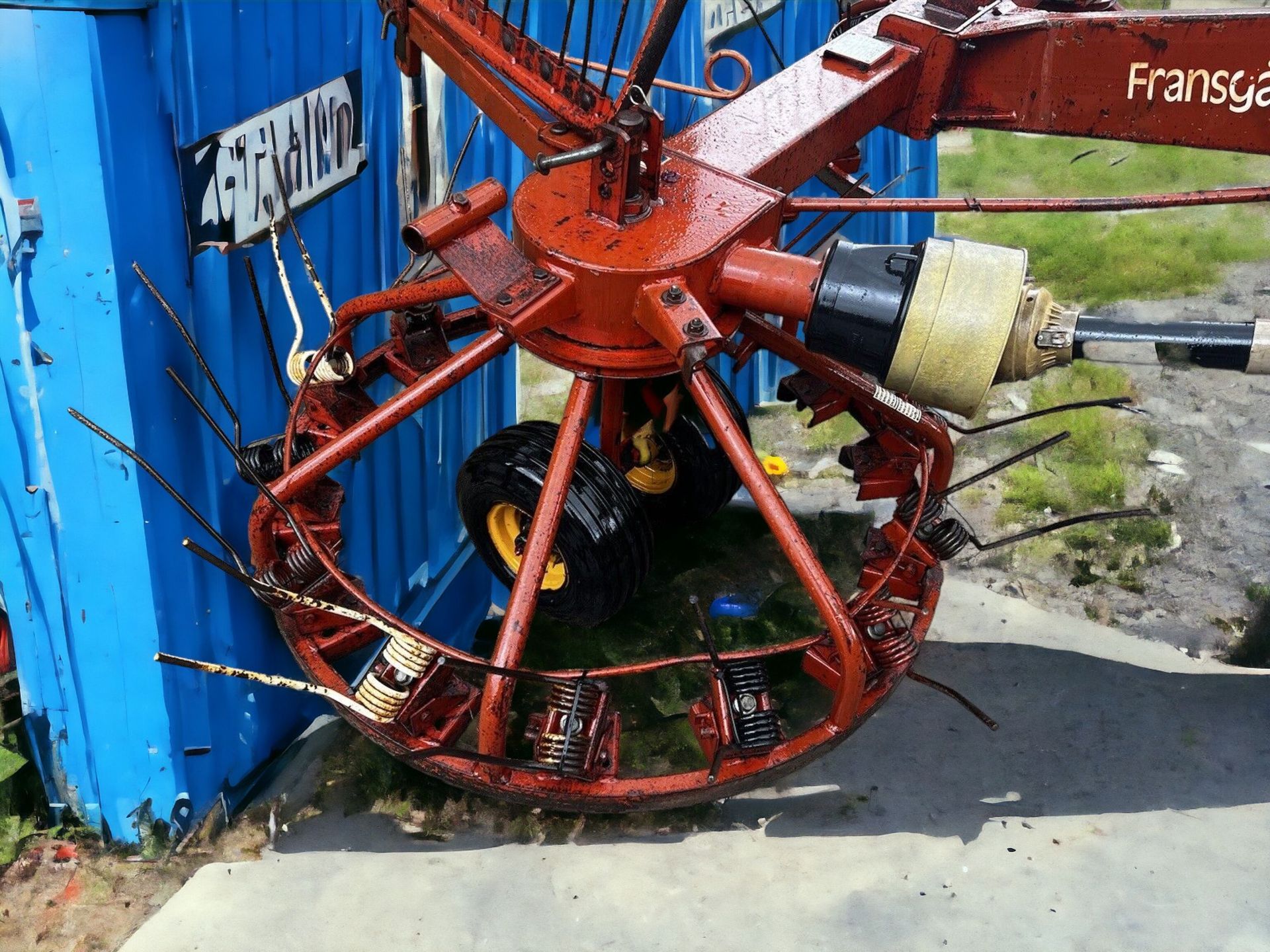 FRANSGARD RV390 HAY TURNER RAKE - EFFICIENT HAY HANDLING SOLUTION - Image 3 of 6