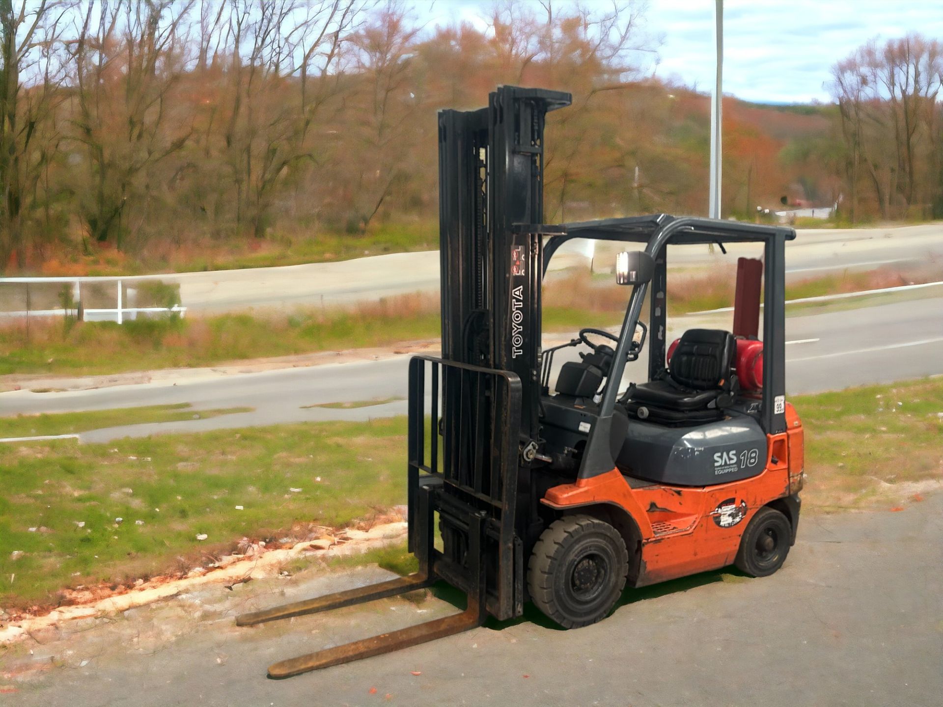 TOYOTA 42-7FGF18 LPG FORKLIFT - 2004 - Image 2 of 6