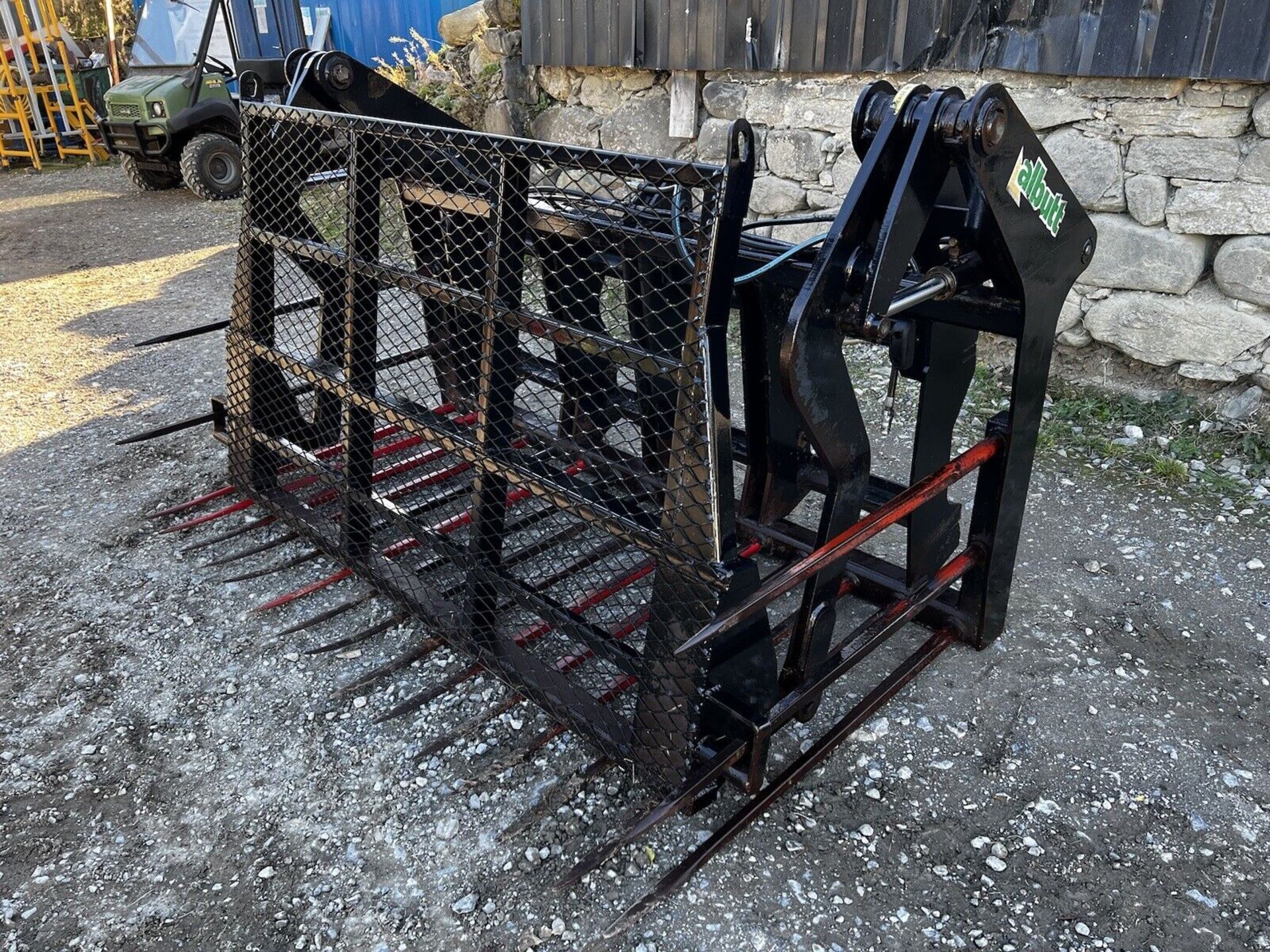 QUALITY WORKING ALBUTT PUSH OFF BUCK SILAGE RAKE - Image 6 of 6