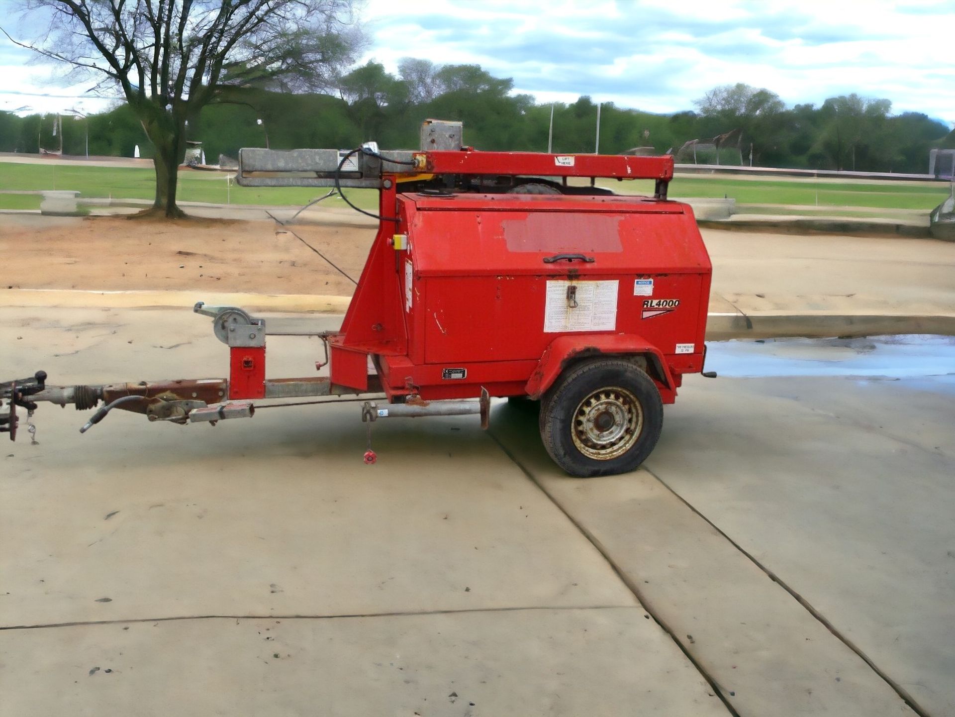 TEREX LIGHTING TOWER WITH KUBOTA DIESEL ENGINE