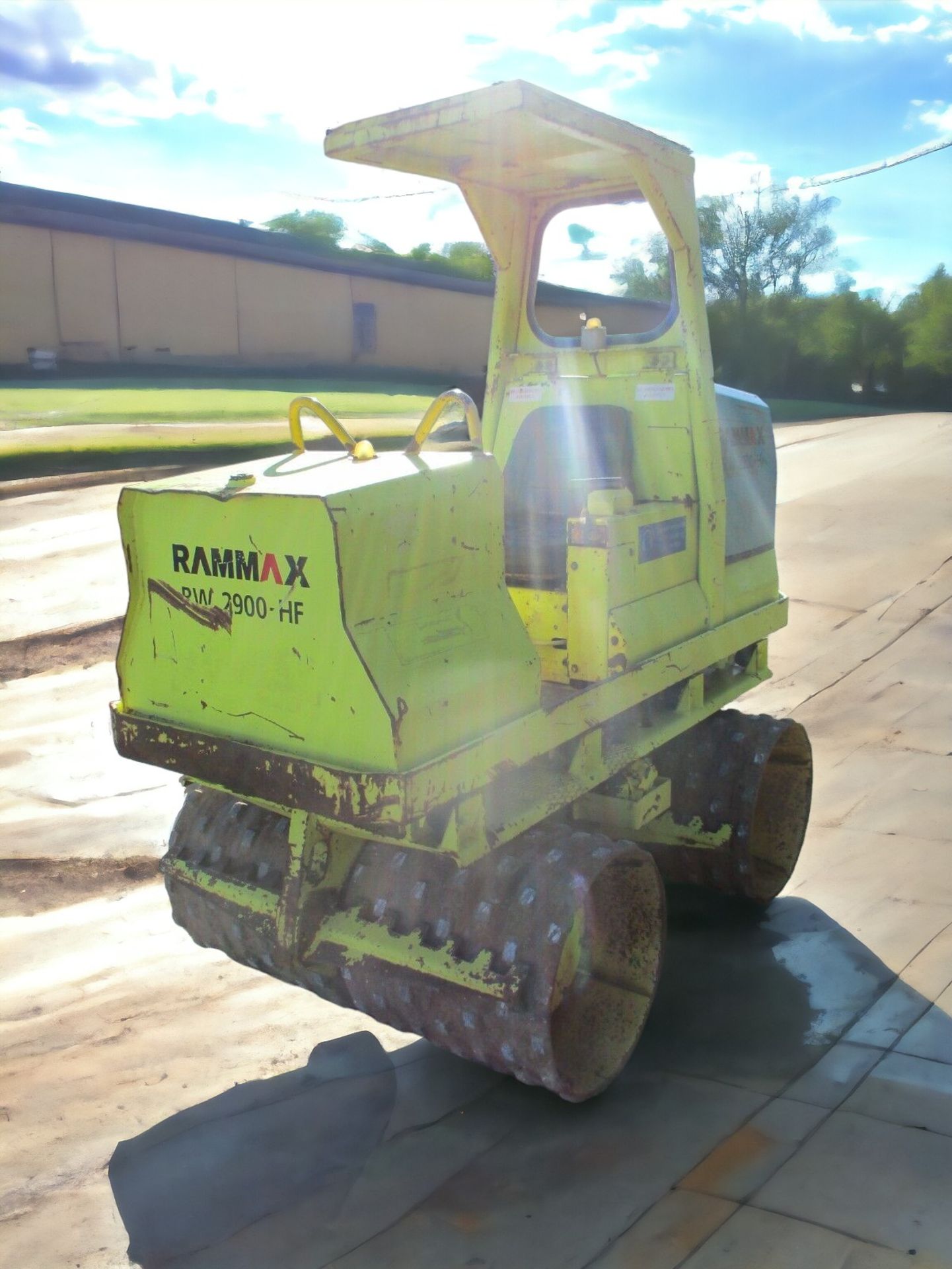 2007 RAMMAX RW2900 TRENCH ROLLER - Image 4 of 14