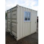 BRAND NEW 9-FOOT SHIPPING CONTAINER