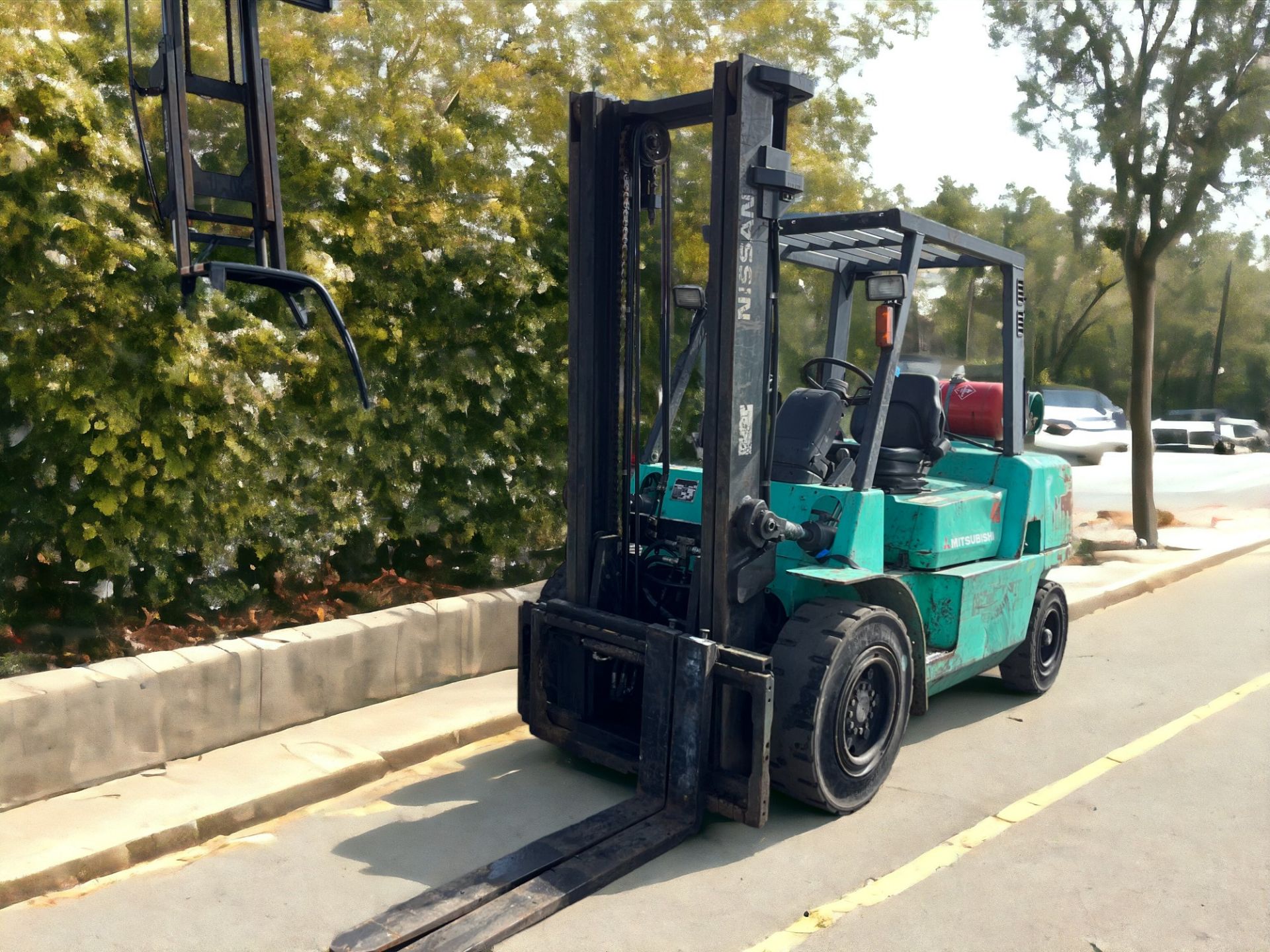 MITSUBISHI LPG FORKLIFT - MODEL FG45MC.T (2004) - Image 7 of 7