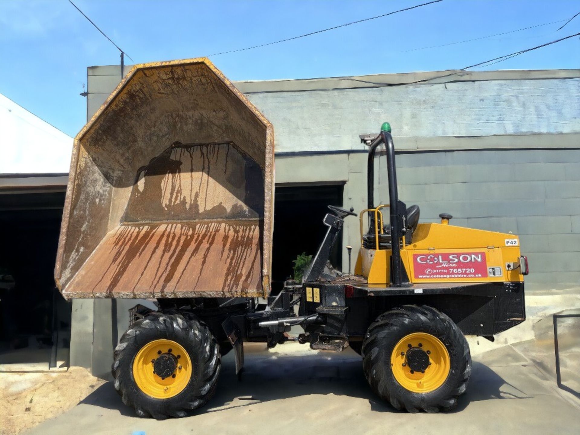 2017 JCB 6TST SWIVEL DUMPE - Image 5 of 11