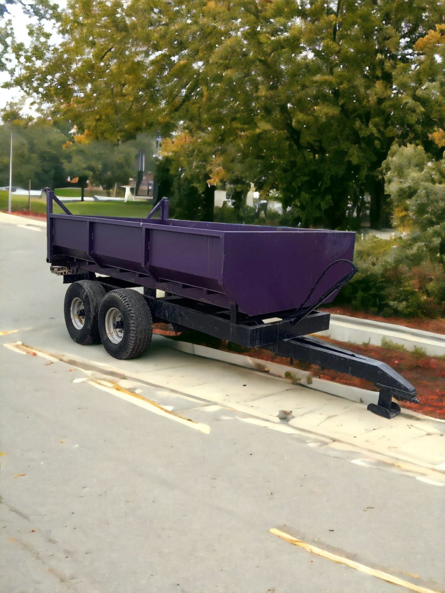 HEAVY-DUTY 8 TON TRAILER FOR ALL YOUR TRANSPORT NEEDS