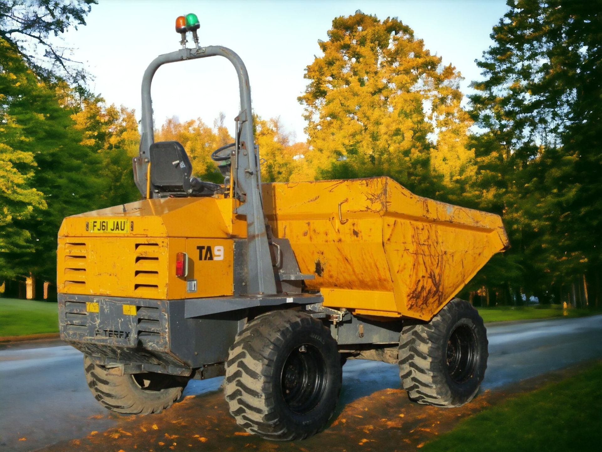 2011 TEREX TA9 9-TON DUMPER WEIGHT 4895 KG - Image 5 of 9