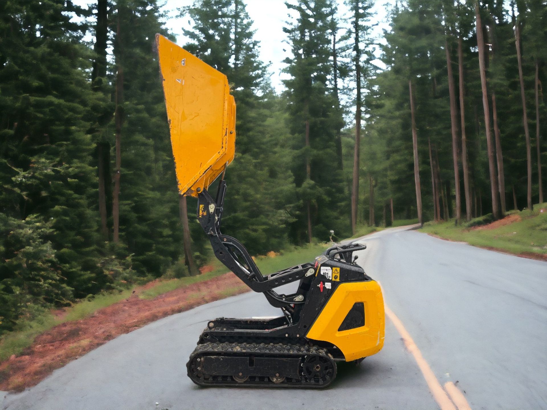 2018 JCB DUMPSTER HTD5 TRACKED MINI DUMPER - Image 9 of 9