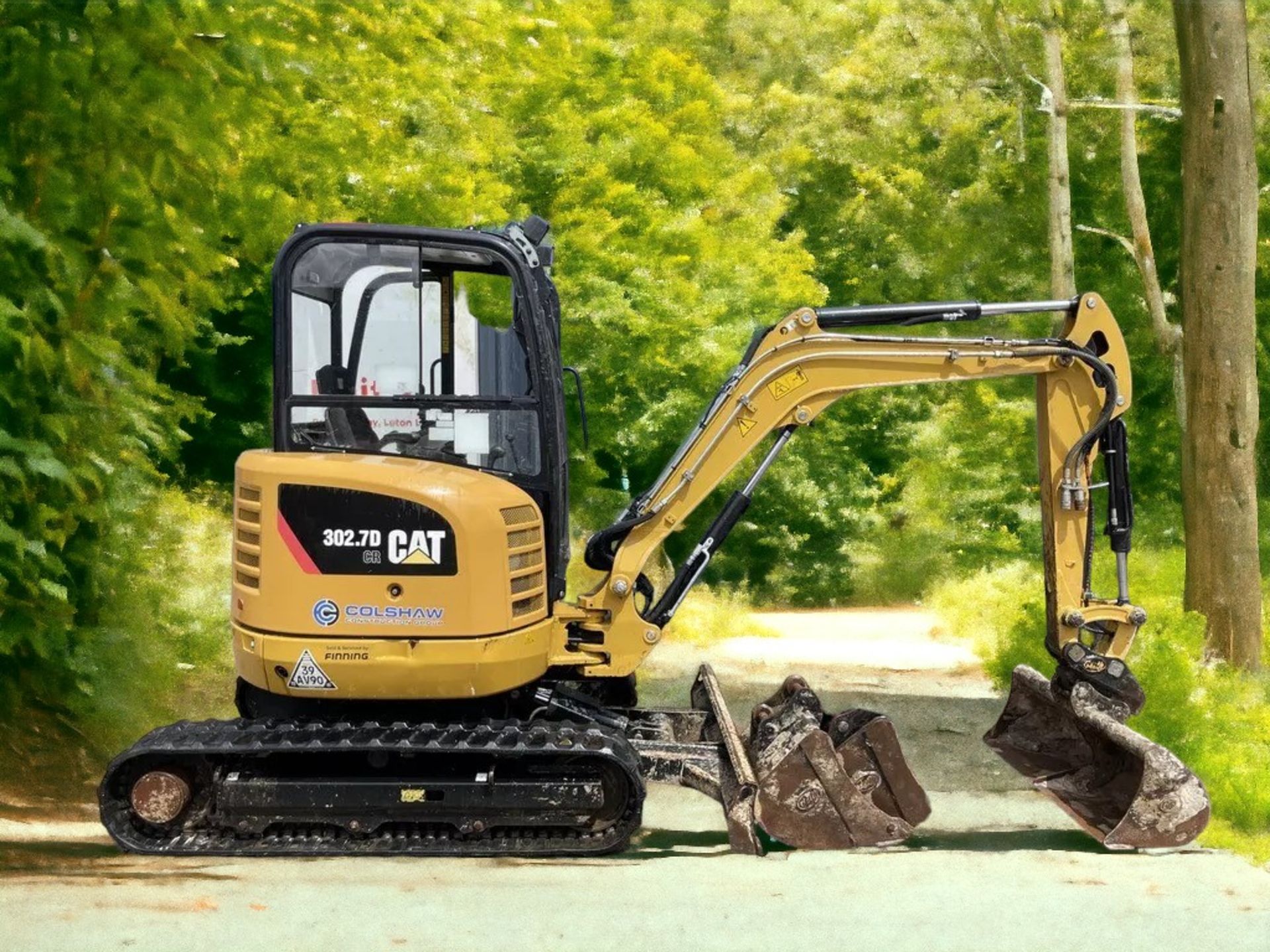 (2019) CATERPILLAR 302.7D CR MINI EXCAVATOR - Image 6 of 12