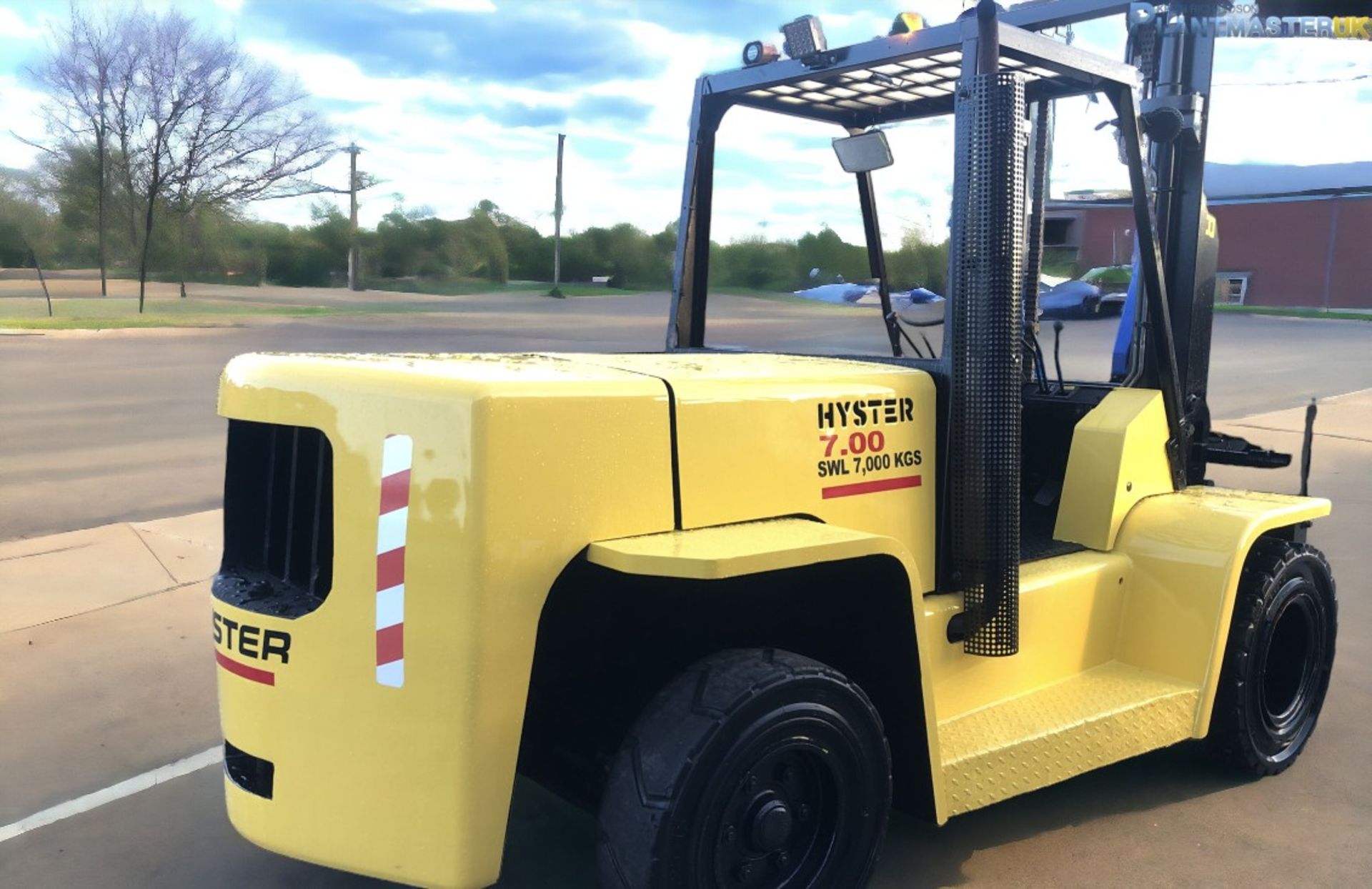 HYSTER H7.00XL 7 TON DIESEL FORKLIFT - Image 4 of 8