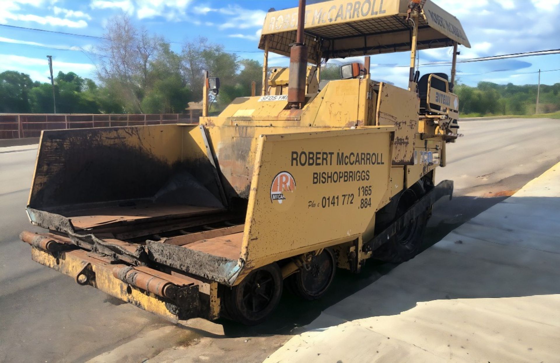 BITELLI BB760 ASPHALT TARMAC PAVER - Image 4 of 14